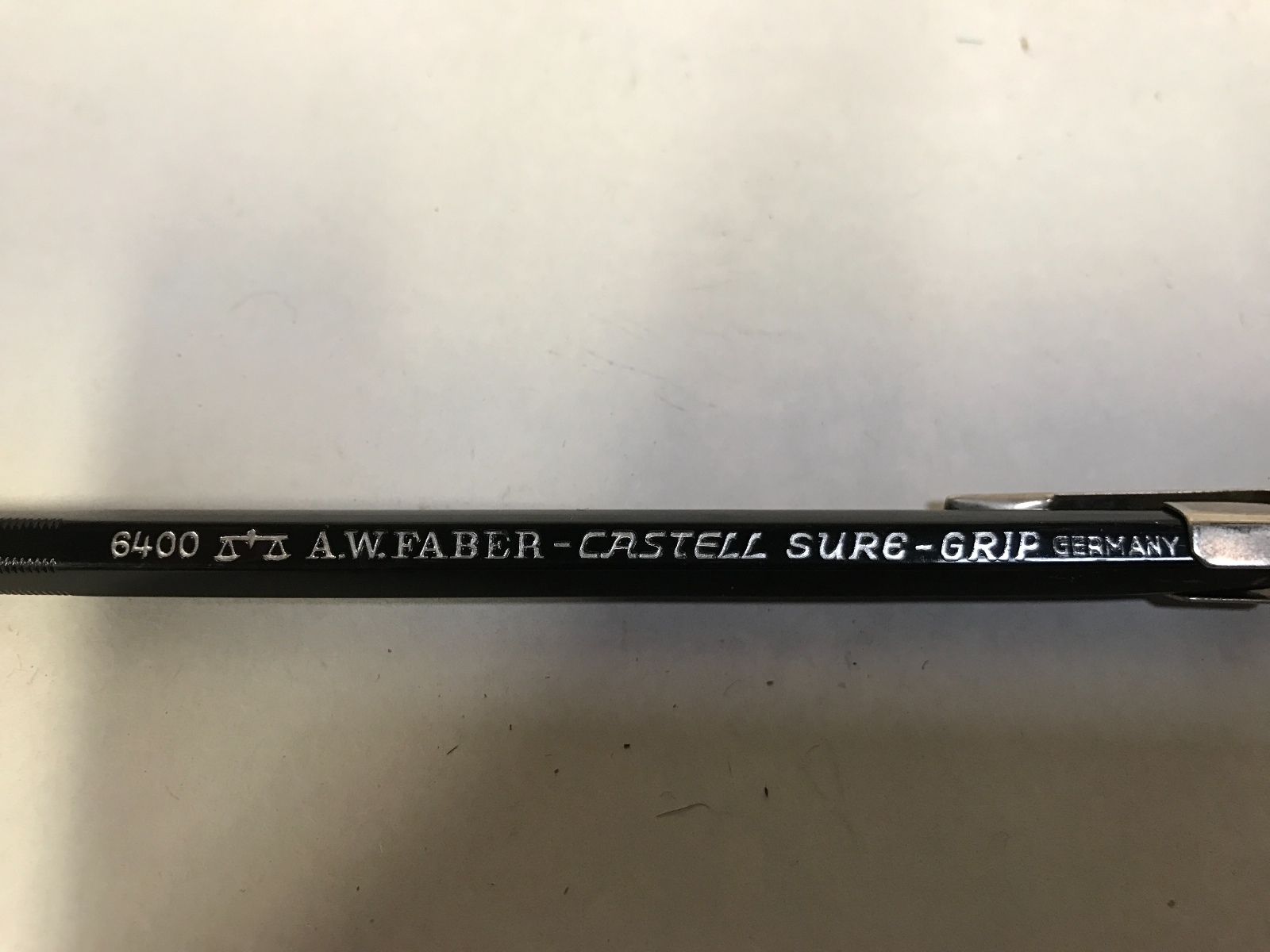 Vtg AW Faber Castell 6400 Sure Grip Drafting Lead Holder Mechanical Pencil (A10)