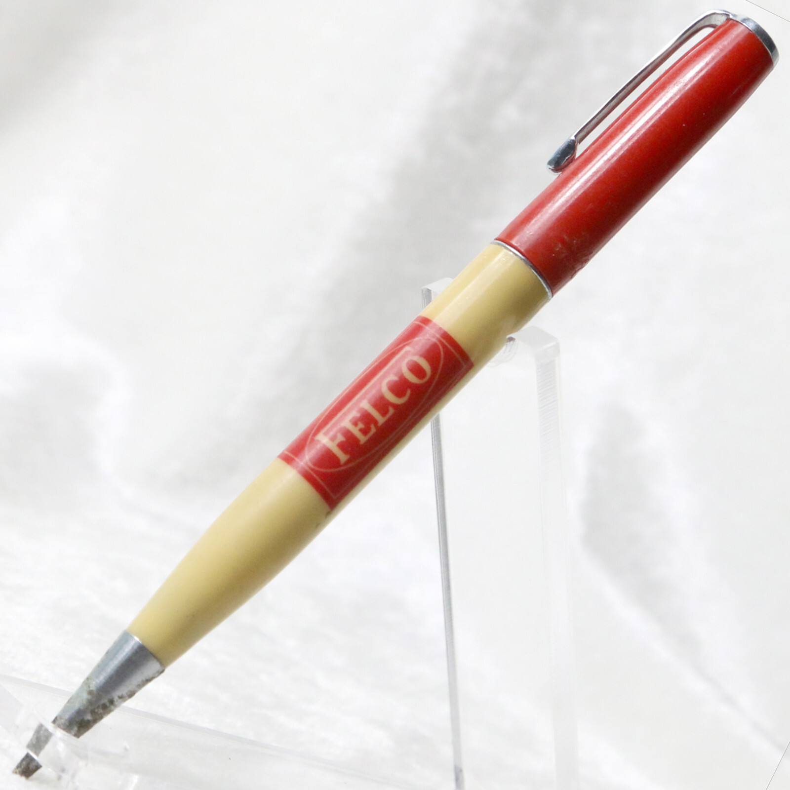 VTG 1930s RITEPOINT Felco Farmers Co-Op Celluloid Advertising Mechanical Pencil