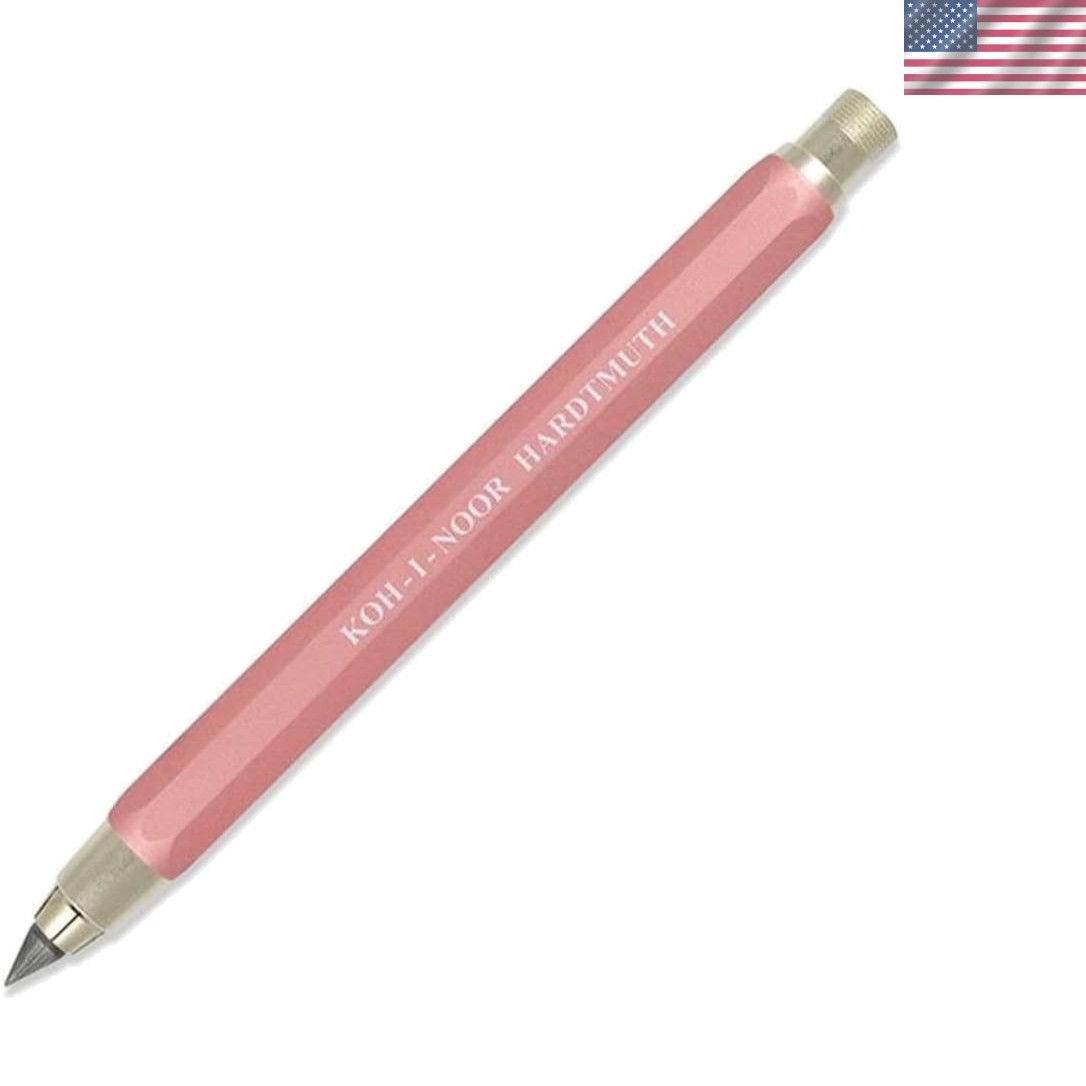5.6mm Diameter Mechanical Clutch Lead Holder Pencil – Bordeaux Red