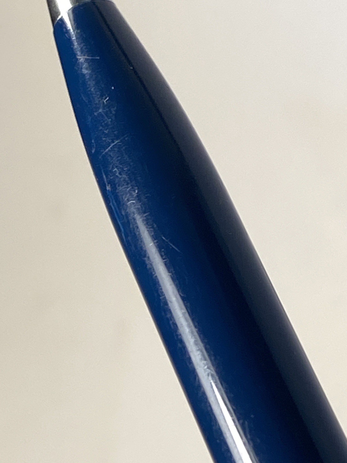 Vintage Parker Mechanical Pencil Dome End Blue 1970s USA