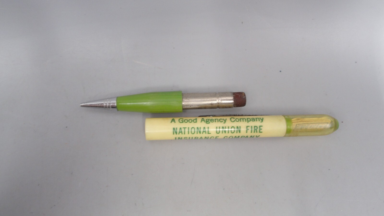 Vintage National Union Fire Insurance Company Pittsburgh Mechanical Twist Pencil
