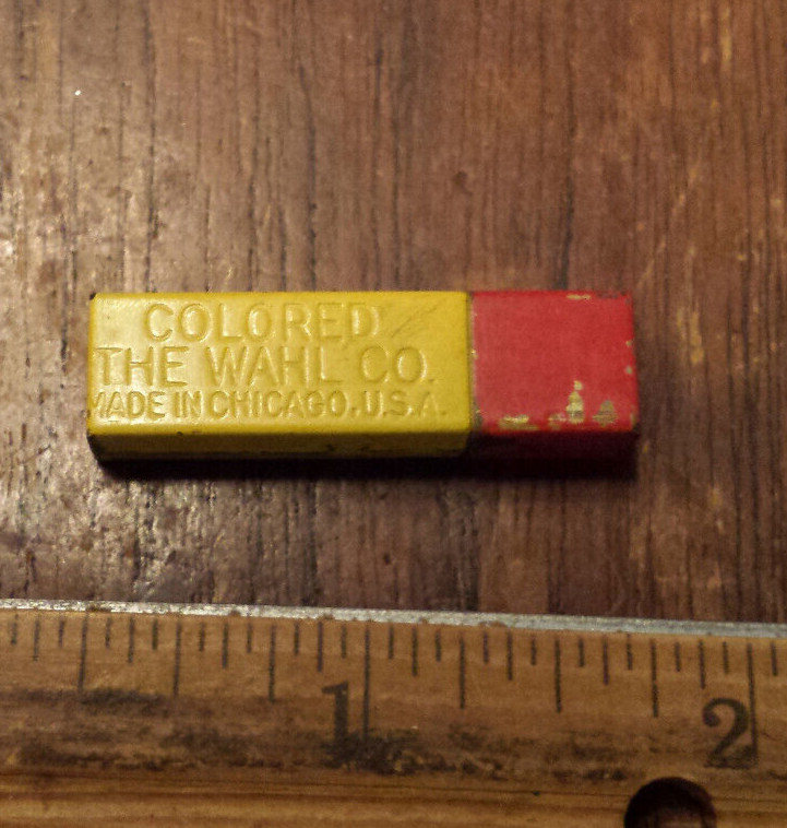 EVERSHARP RED TOP Square Leads – empty Metal Box – COLORED THE WAHL CO.