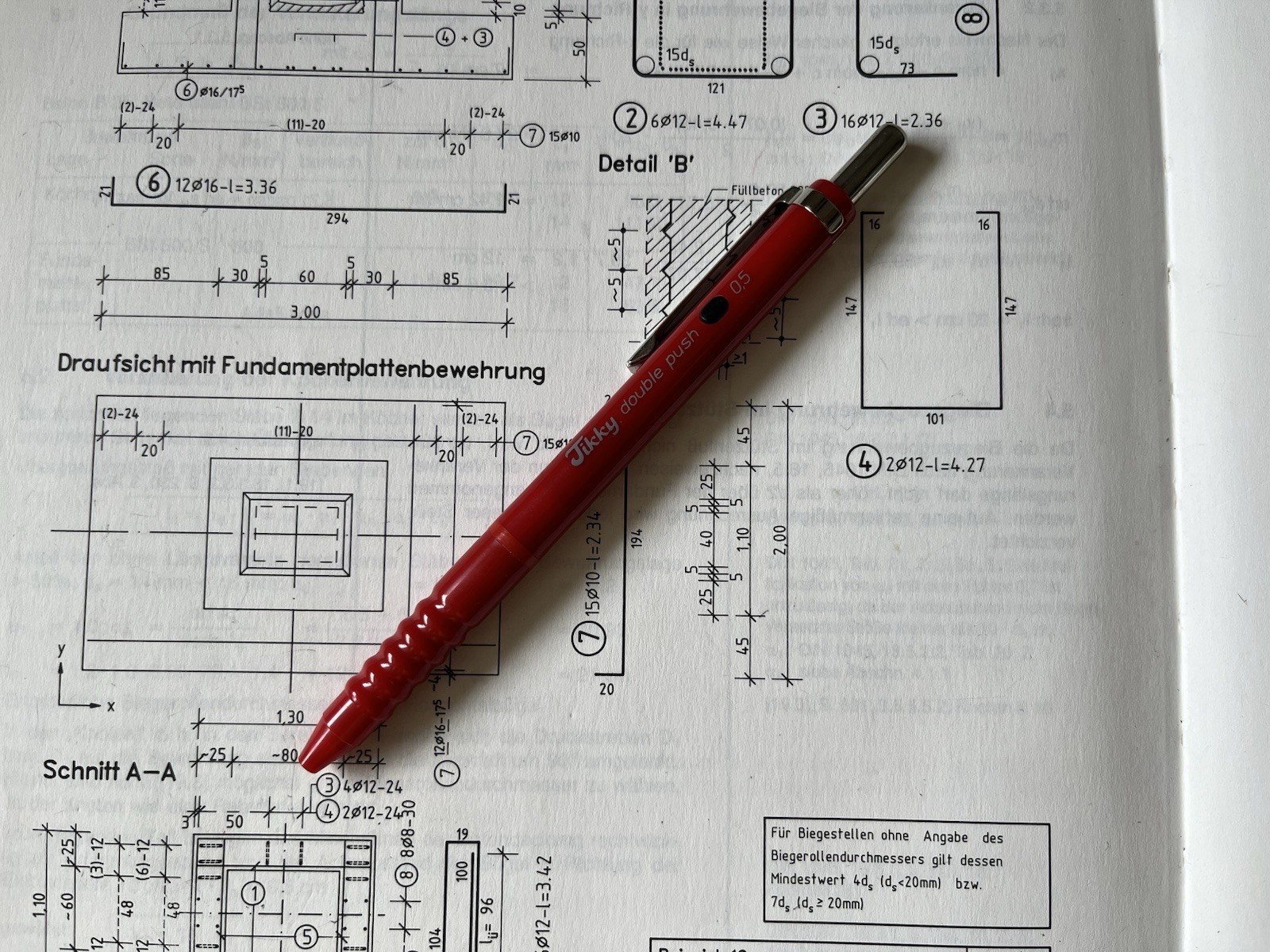 Vintage Mechanical Pencil ROTRING TIKKY DOUBLE PUSH 0,5 : Red : Germany : NOS