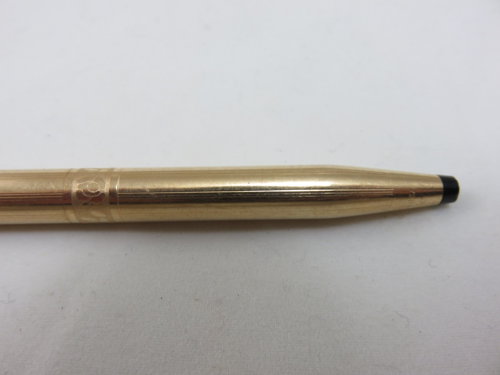 Cross 1/20 14K Gold Filled Mechanical Pencil Rose Etched Vintage Made In USA