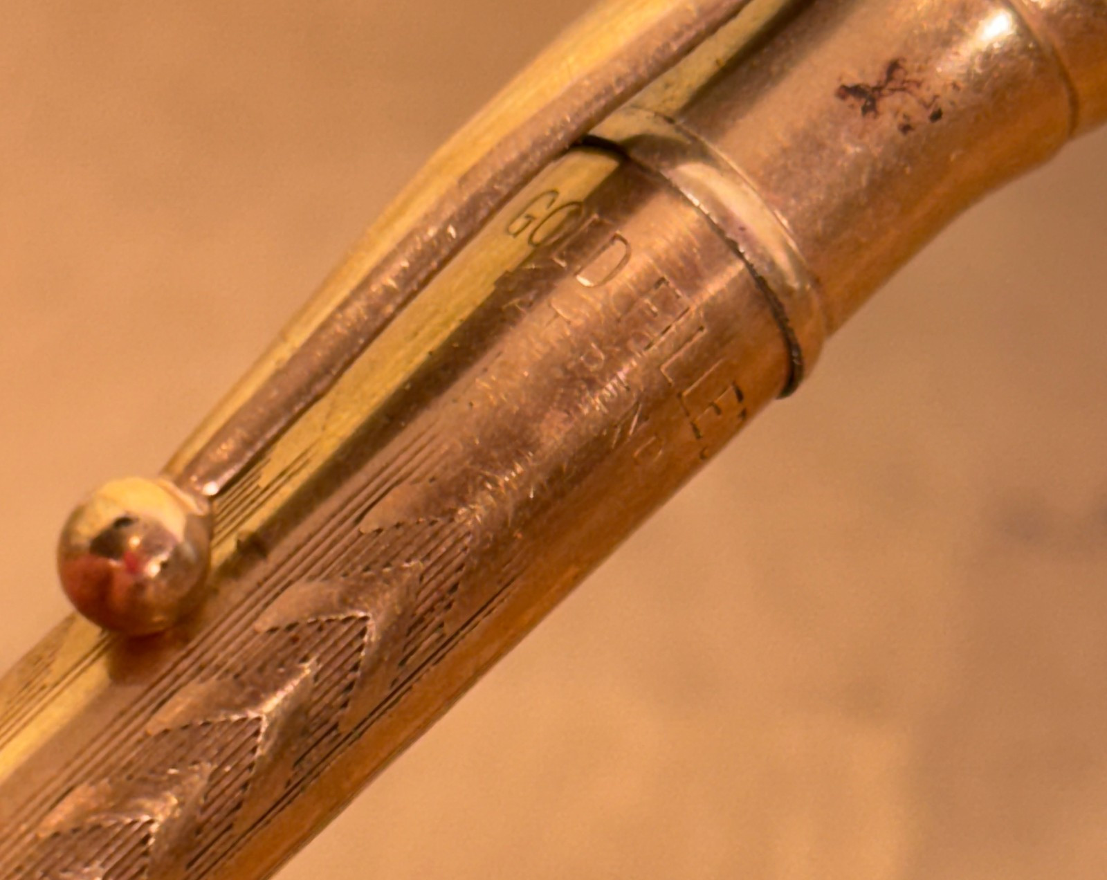 Vintage Wahl Gold Filled Mechanical Pencil, 4.25″l