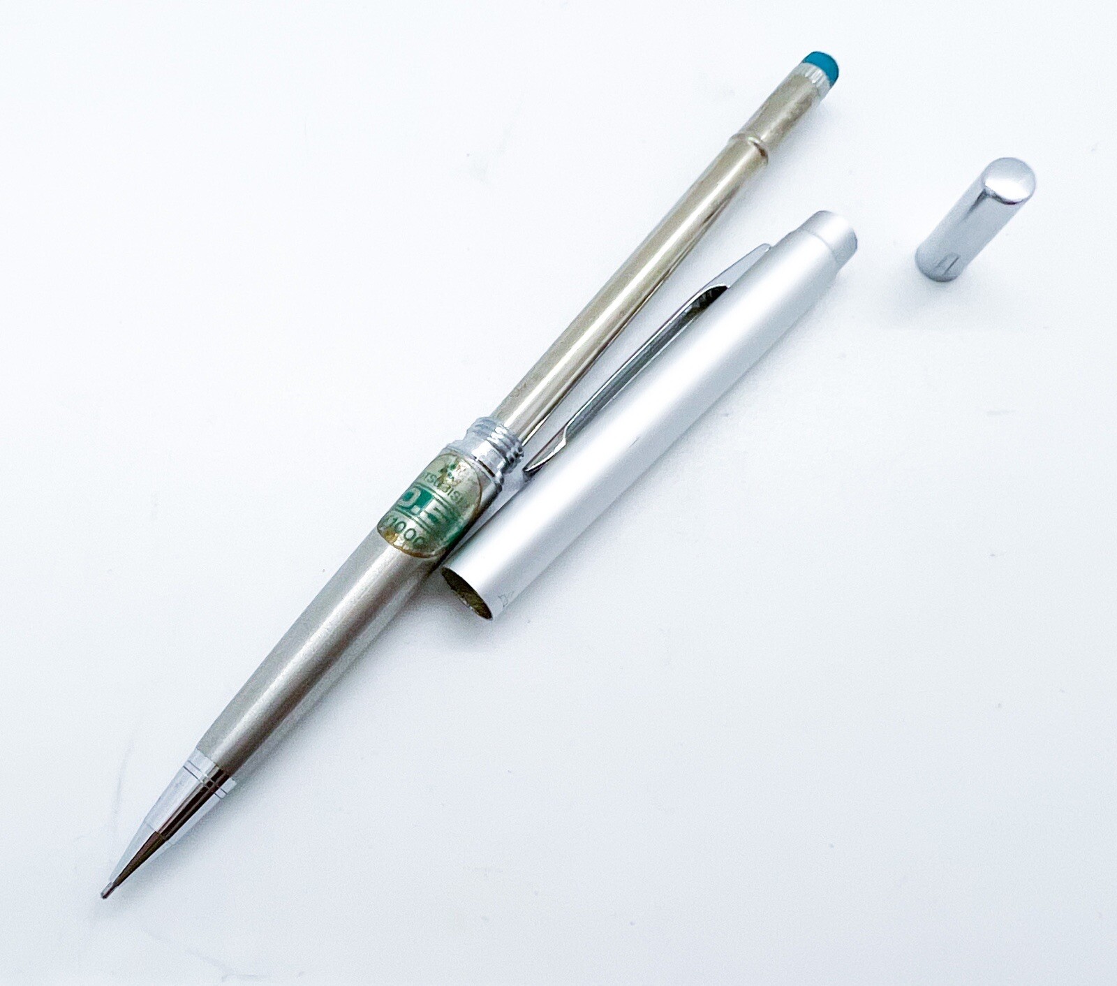 Vintage Mitsubishi Sliding Sleeve Mechanical Pencil 0.5mm Retractable Sleeve