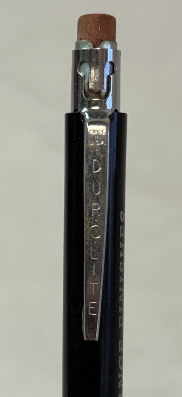 vintage MECHANICAL PENCIL ~ Spruance Finishes For Wood And Metal