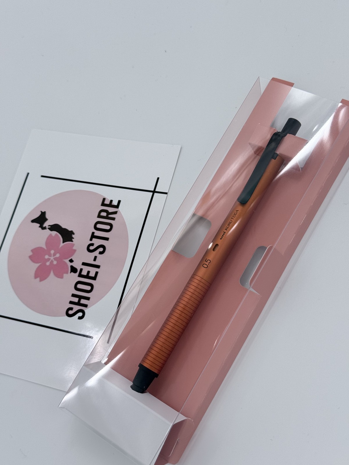 Uni Kurutoga Metal 0.5mm Mechanical Pencil Sunrise Orange Limited Edition NEW