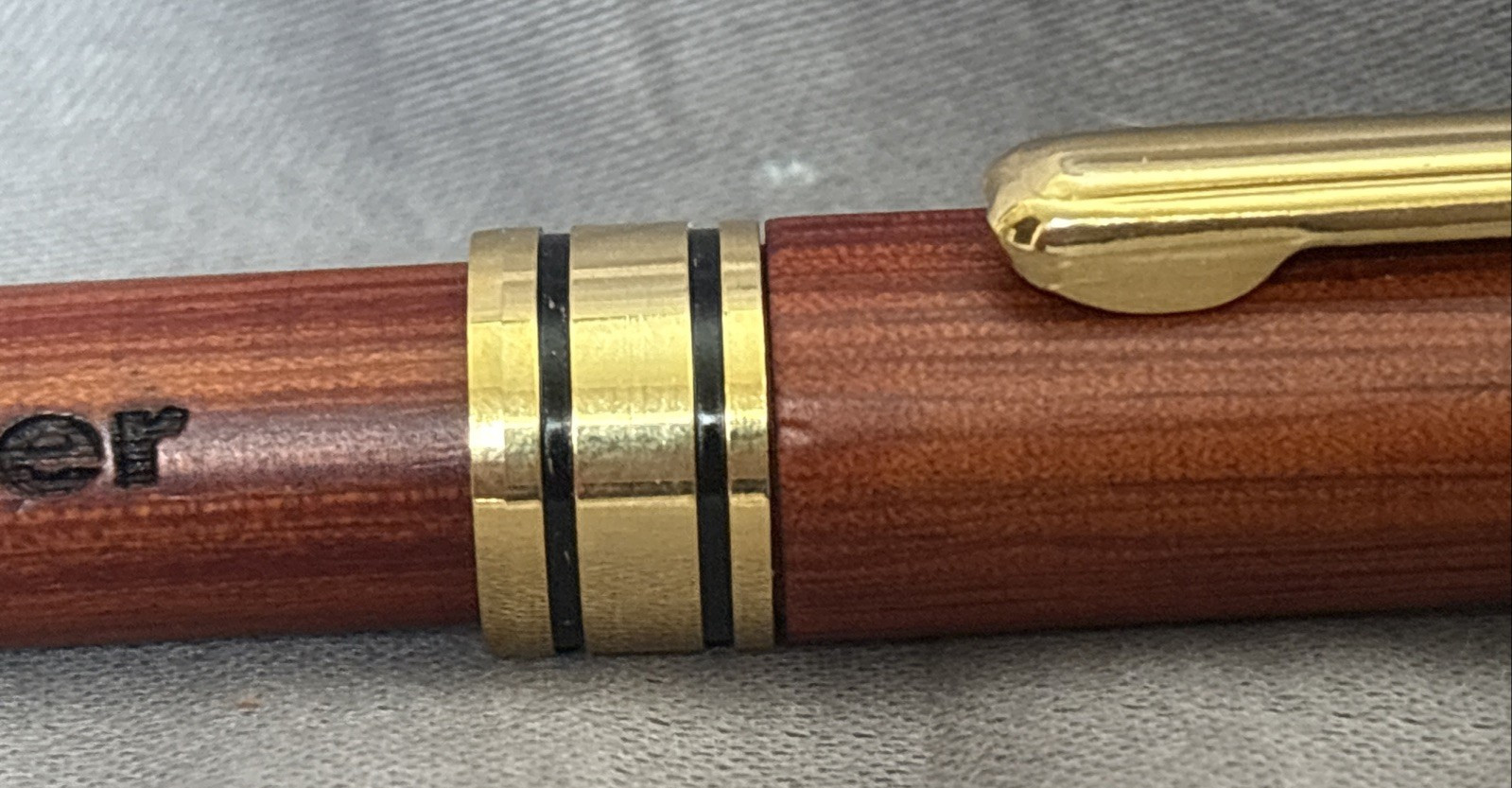 Dade Paper branded Mechanical Rosewood Wooden Pencil Plastic Tube