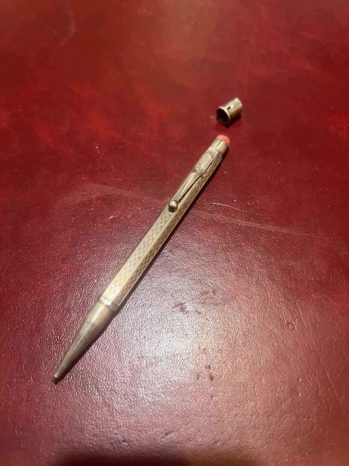 Antique Sterling Mabie Todd & Co. NY Silver Fyne Poynt Mechanical Pencil