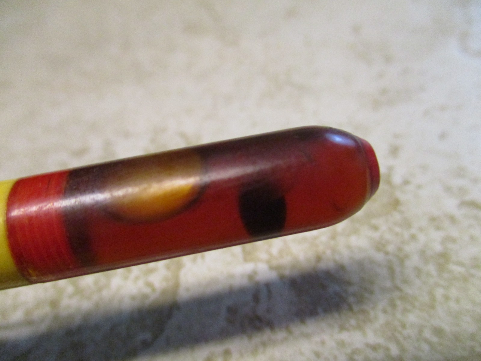 VTG Standard Oil Co ISO-VIS Oil Filled Mechanical Pencil Red Advertising M31