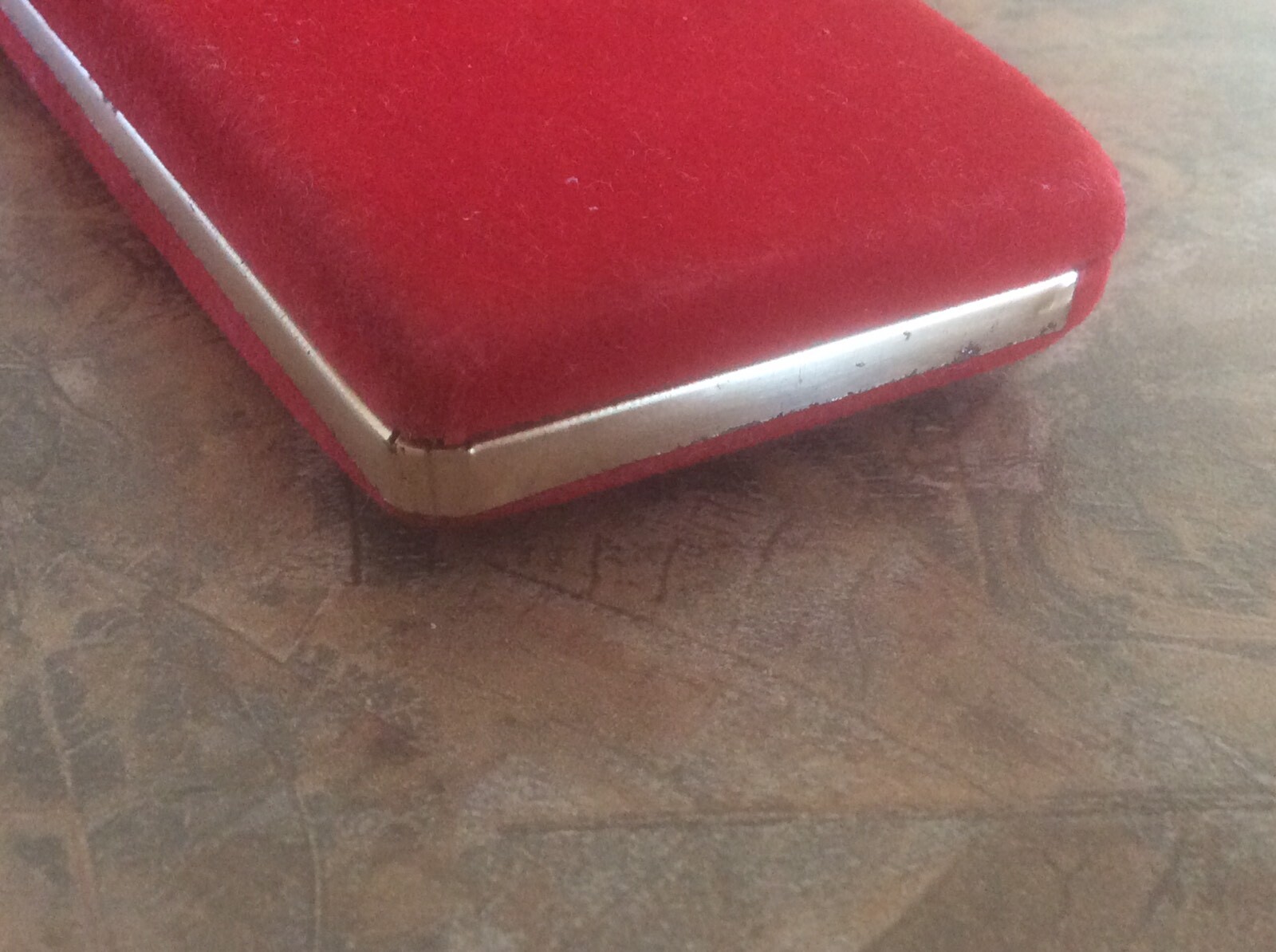 Vintage Centennial USA Mechanical Silver Tone With Lead Pencil Red Velvet Box