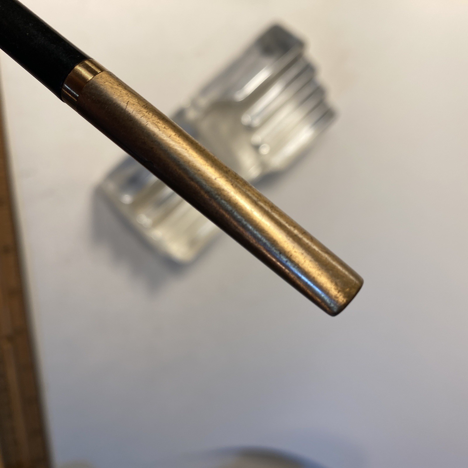 Vintage Rocket Mechanical Pencil Black & Gold