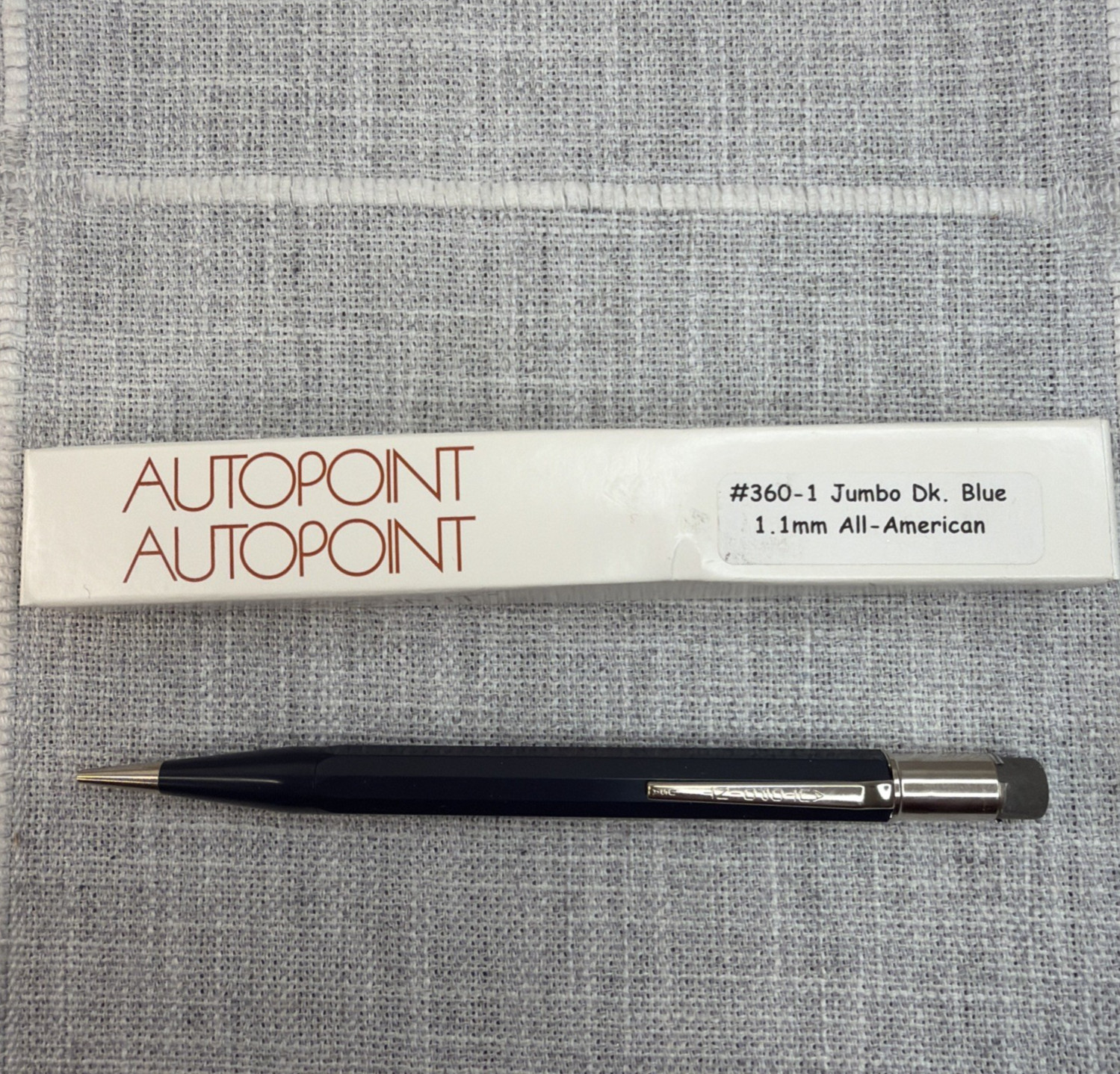 Auto Point Mechanical Pencil Dark Blue All American 1.1 mm IN BOX