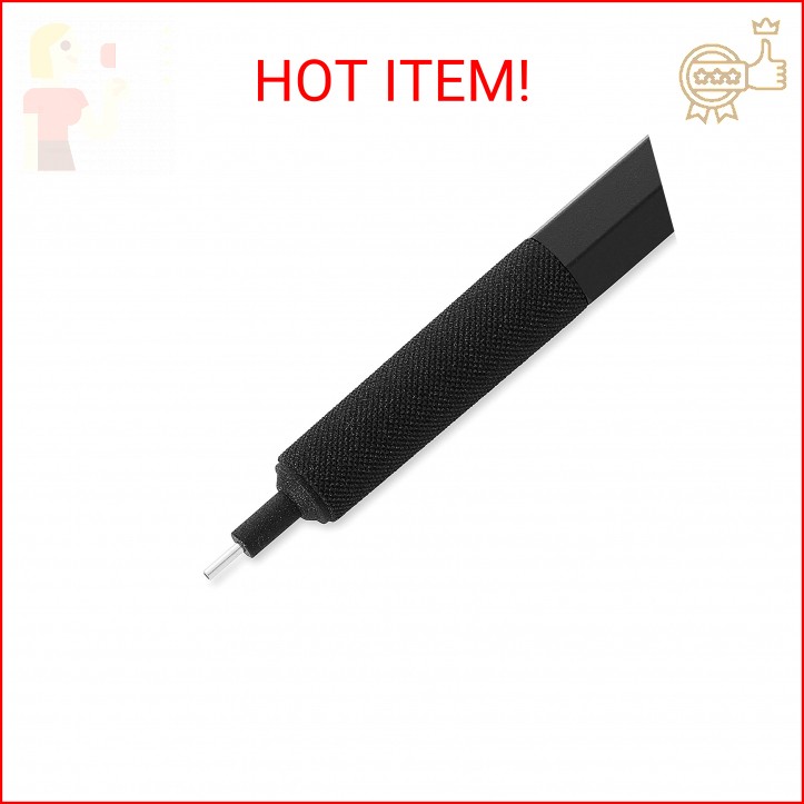 Rotring 600 Full-Metal Body Mechanical Pencil, 0.7mm, Black – For Precise Ruler-