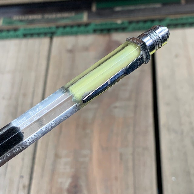 1950s LA Western Wheel ~ Automotive Quality Motor Parts Square Lucite – Pencils