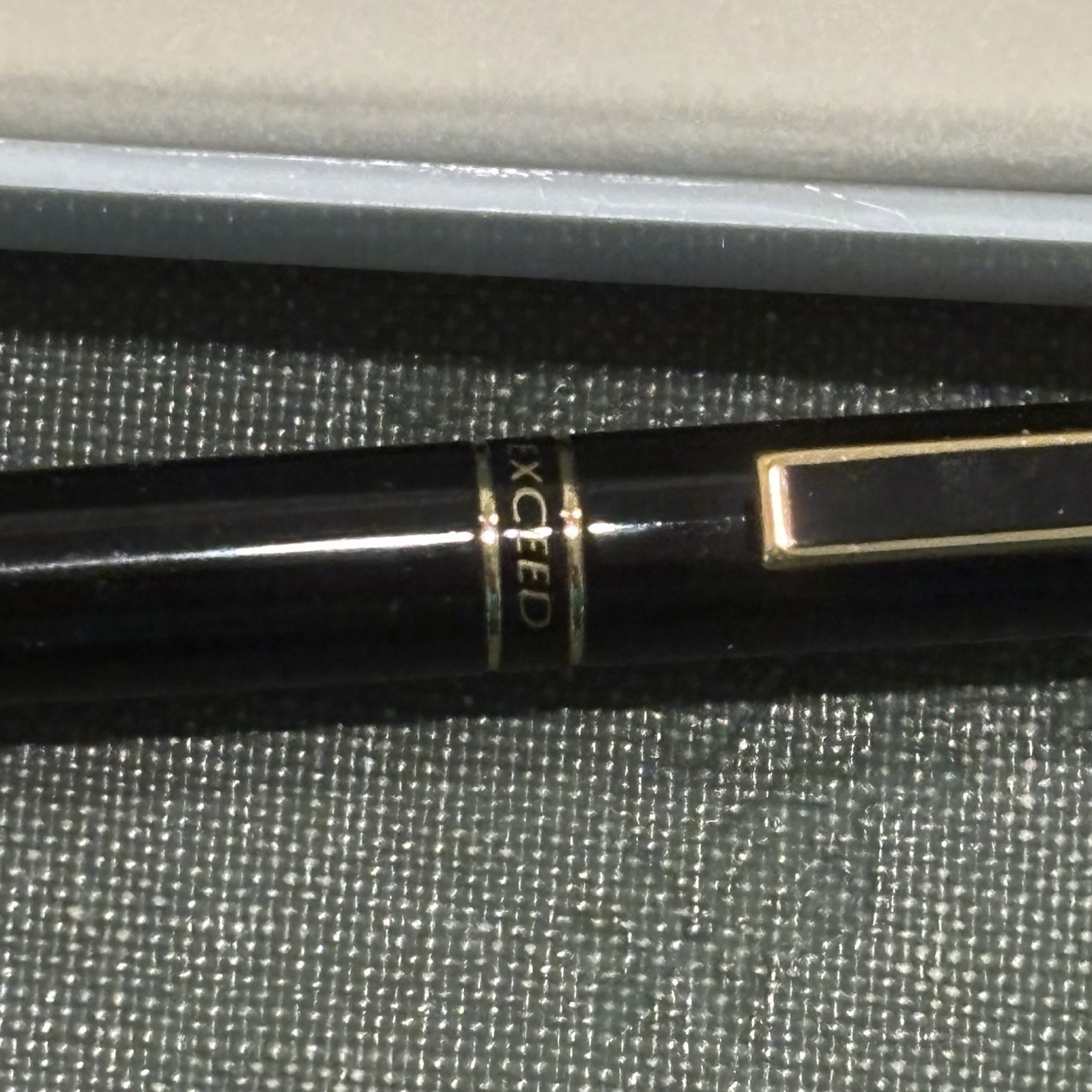 EXCEED Mitsubishi Mechanical Pencil Navy Blue MYCOM Advertisement Promotional