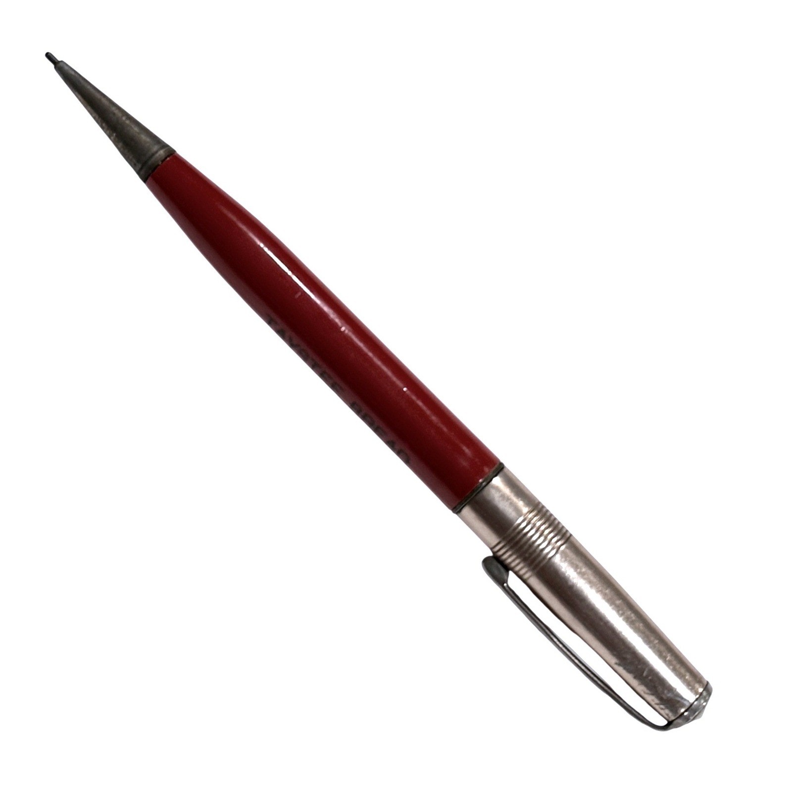 Vintage 1950s Ritepoint Mechanical Pencil Taystee Bread Advertising Mid Century
