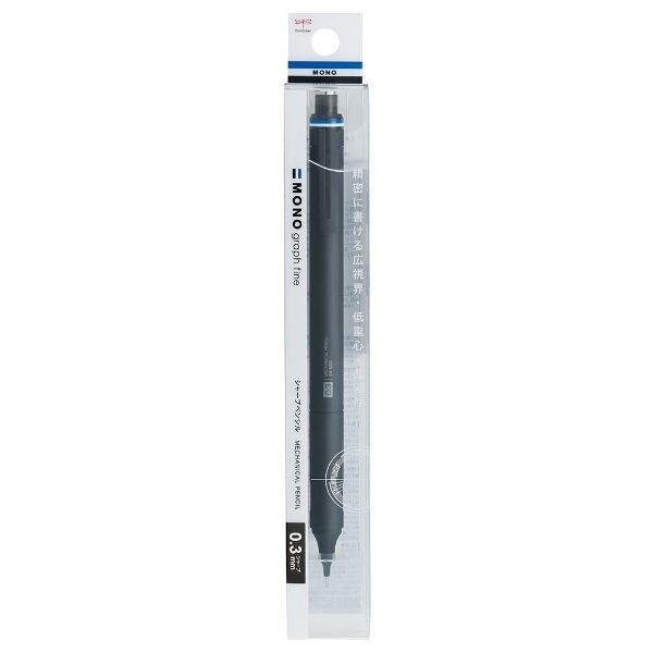 Tombow Mono graph fine Mechanical Pencil 0.3mm Black DPA-111B