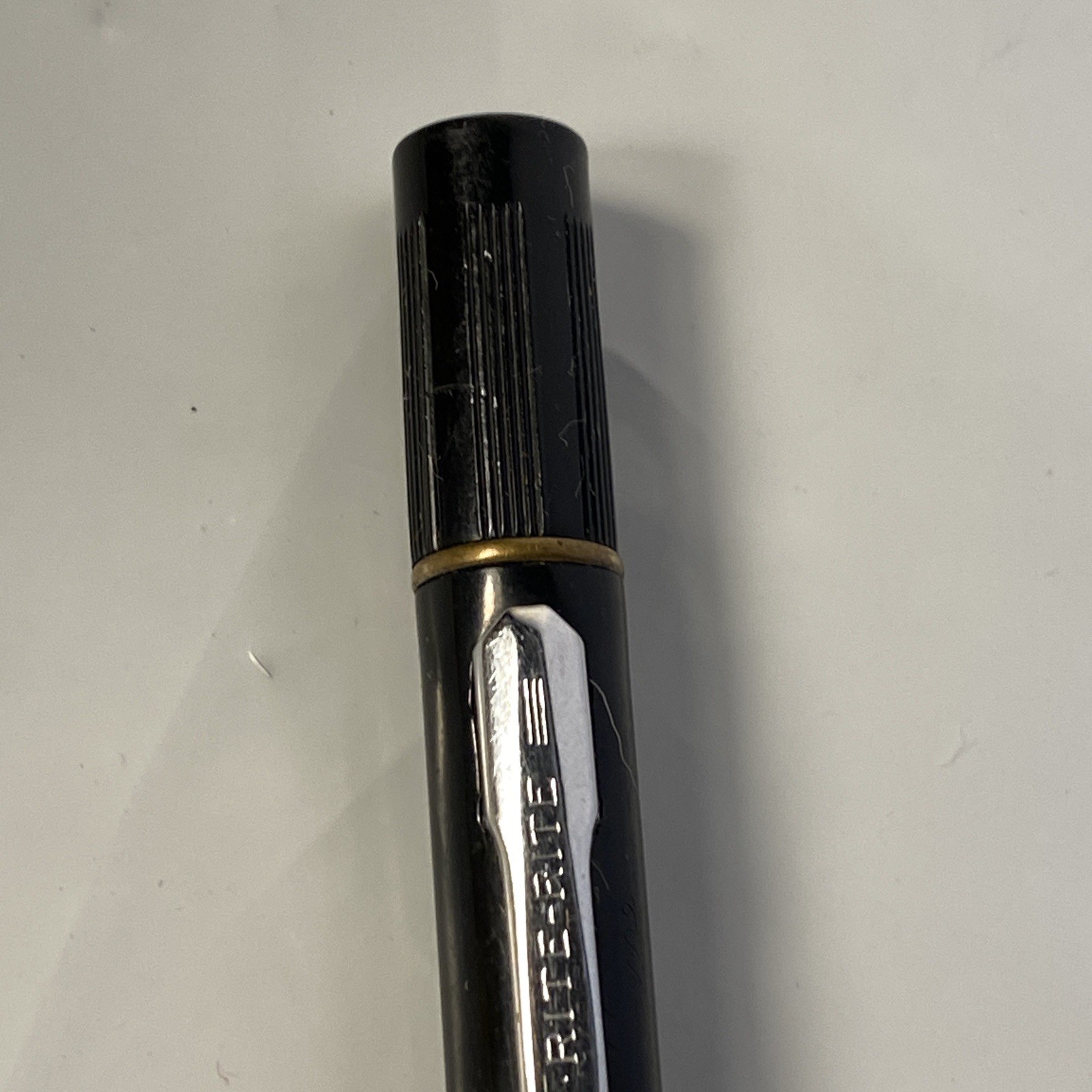 Dixon Rite-Rite Mechanical Pencil Vintage Black And Chrome 5 3/8”