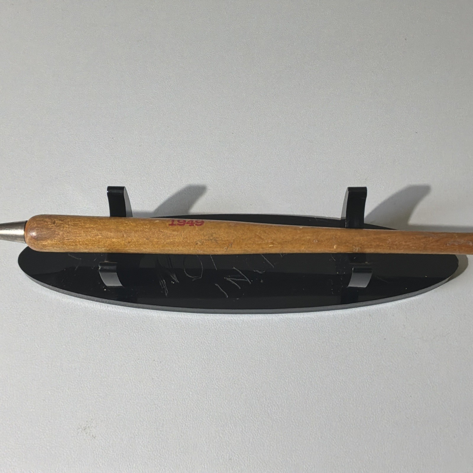VTG 1949 Wood Bat Mechanical Pencil – Wishing You High Batting Average New Year