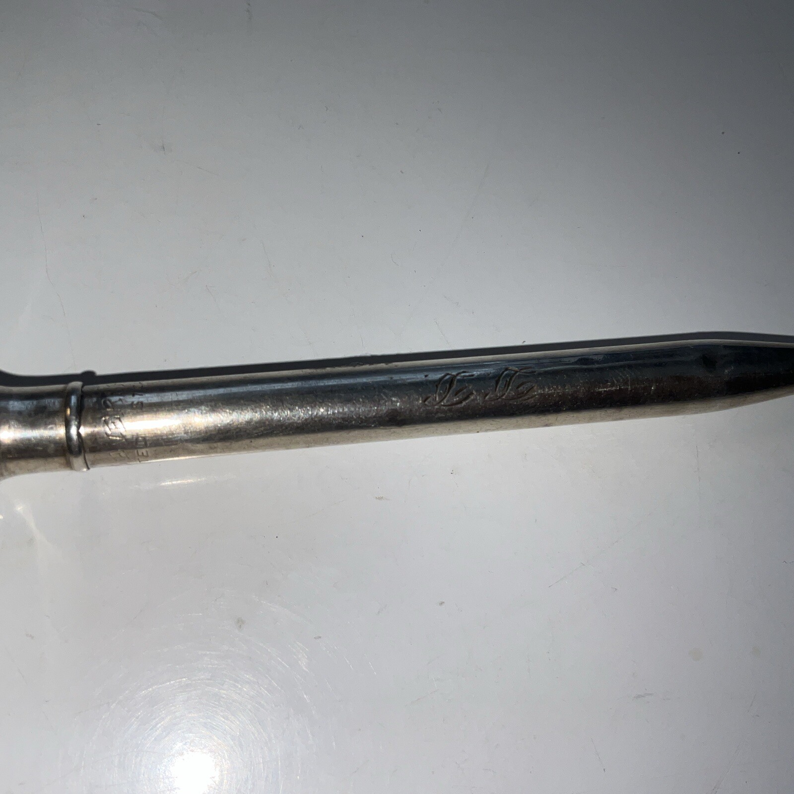 Vintage Wahl Eversharp Ring Top Floral Sterling Silver Mechanical Twist Pencil.
