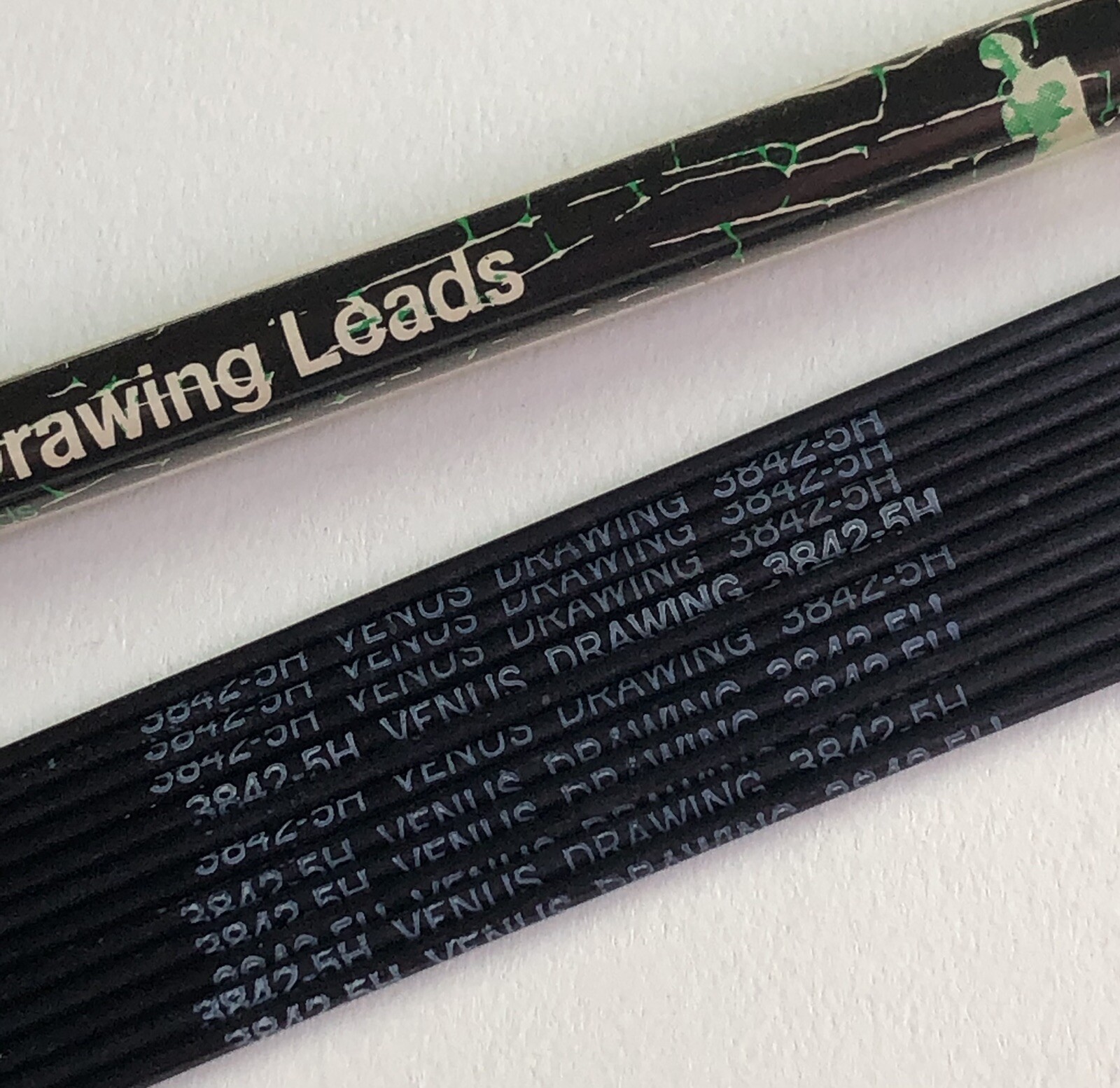 Vintage Faber Castell VENUS 3842 Drawing 2mm 5H Leads NOS Tube Of 12 NJ USA