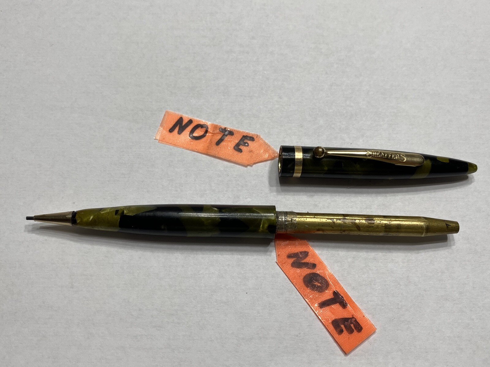 Sheaffer Balance Emerald/Black Pearl GFT PAT.D-78.777 Mechanical Pencil