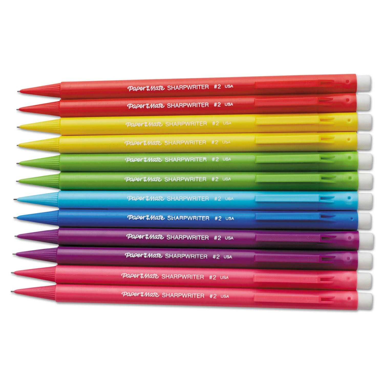 Paper Mate Glass Black Cushion Point Pen, 1 Dozen 12 Count (Pack of 1),