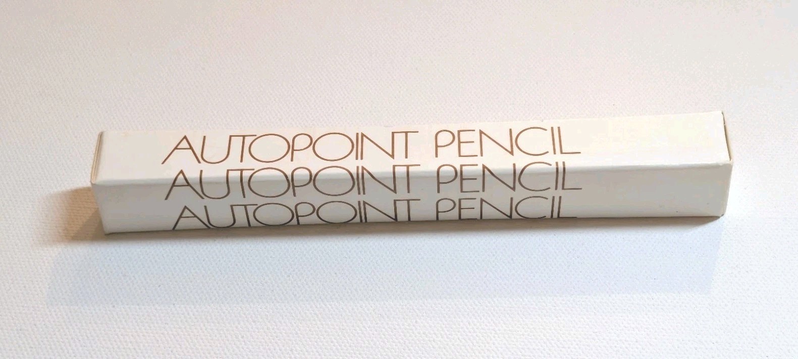 Vintage Autopoint Mechanical Pencil ESM Inc Mars PA Steel Advertising Boxed