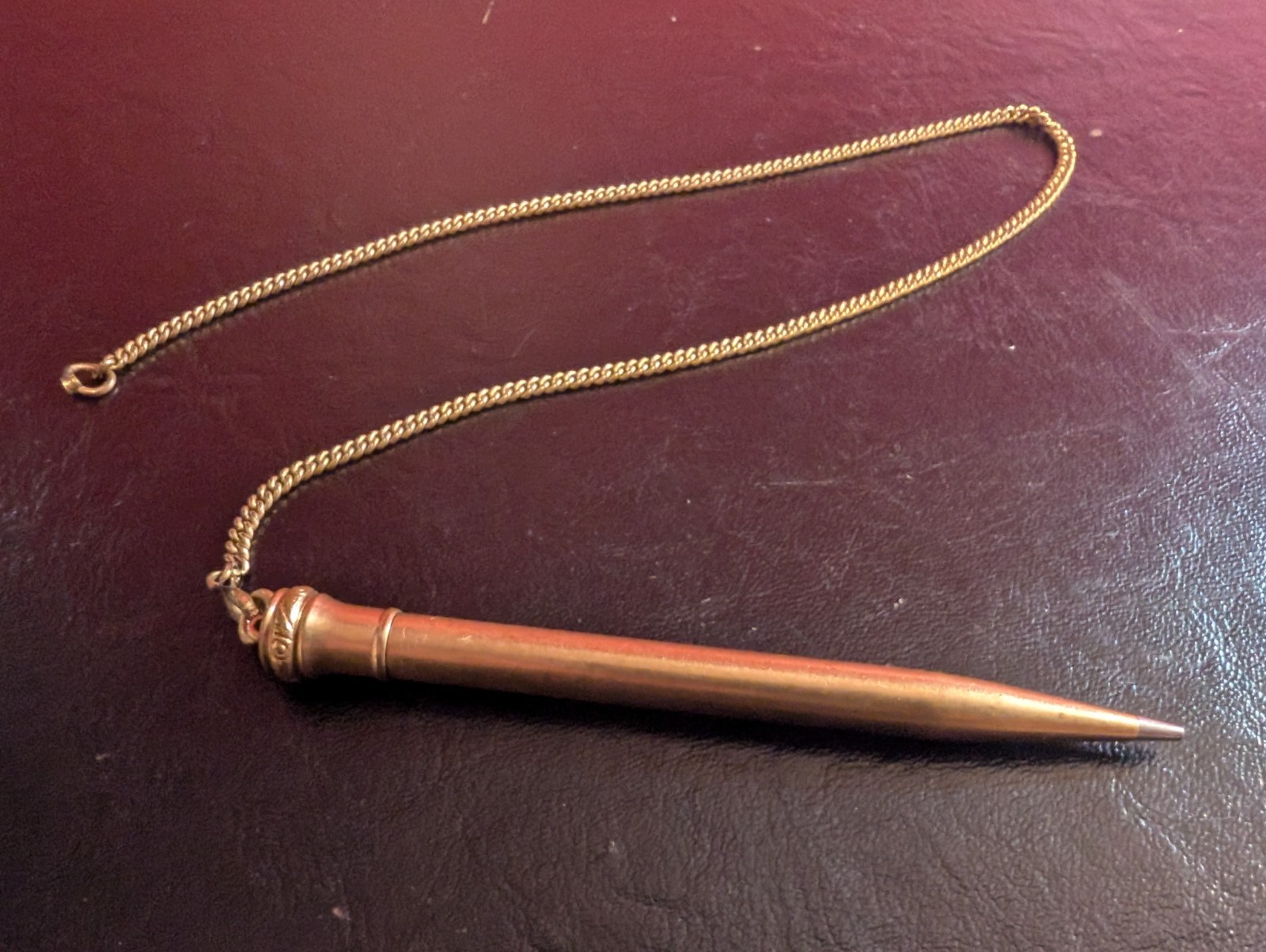 Wahl Eversharp Gold Filled Mechanical Pencil with Chain