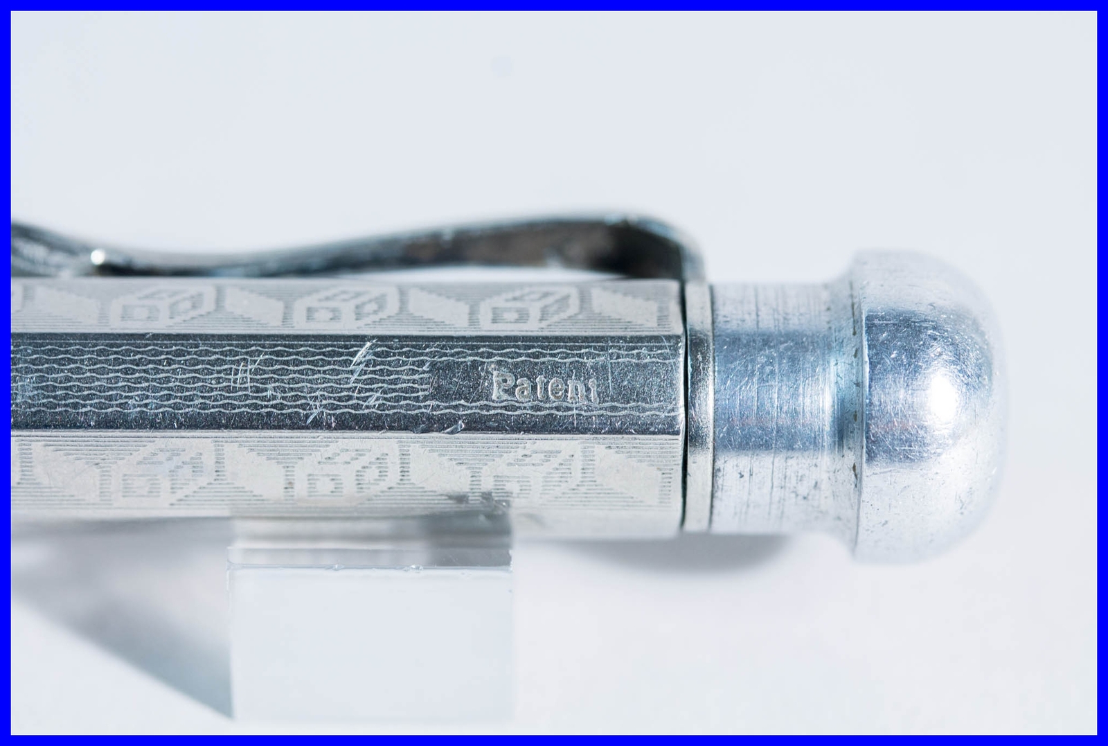 BAUHAUS Design Pattern 1930’s made FEND 4 color PENCIL in SILVER ? SUPER NORMA