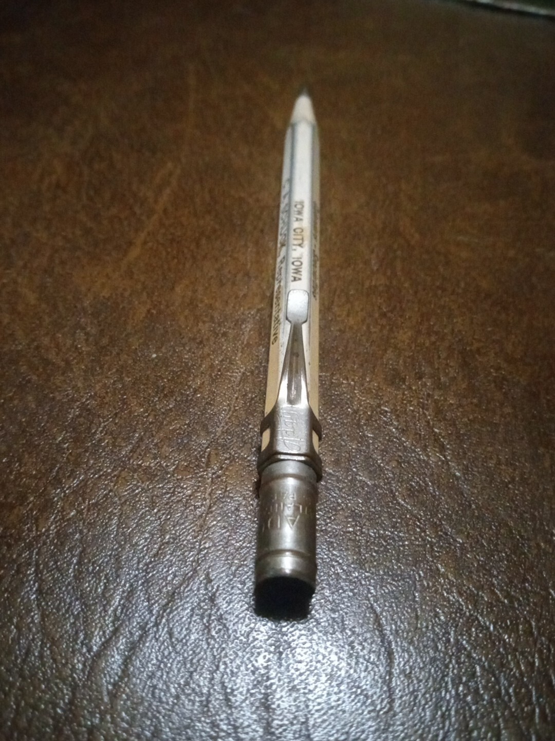 Vintage ADGIF Mechanical Pencil USA Advertising Works Great Nice Condition Rare