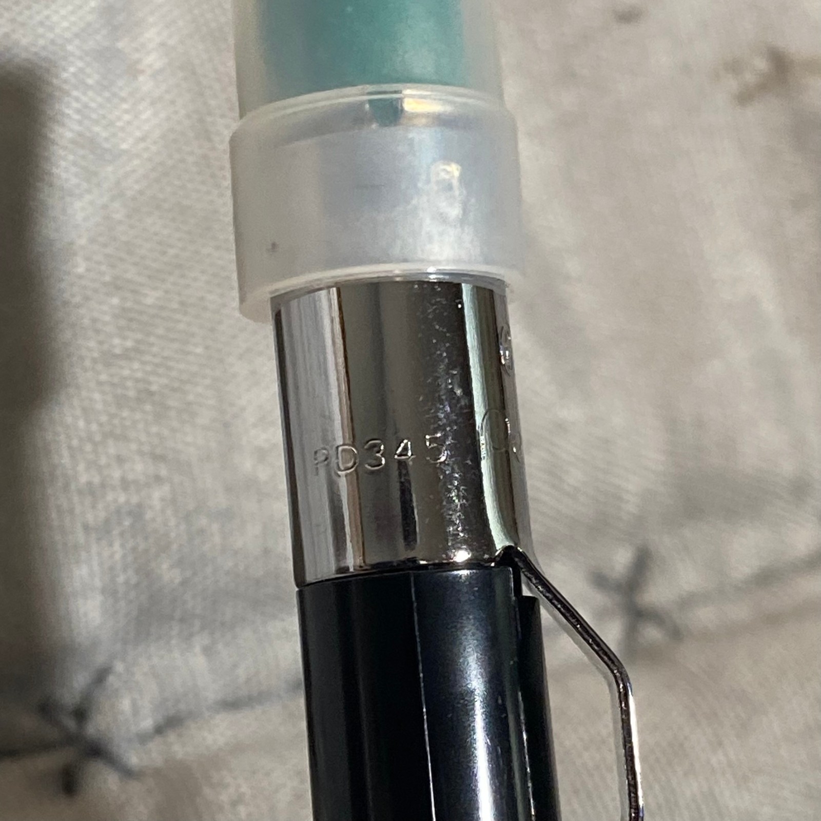 NOS Vtg PENTEL PD345 Quicker Clicker Mechanical Pencil Big Eraser .5mm Japan