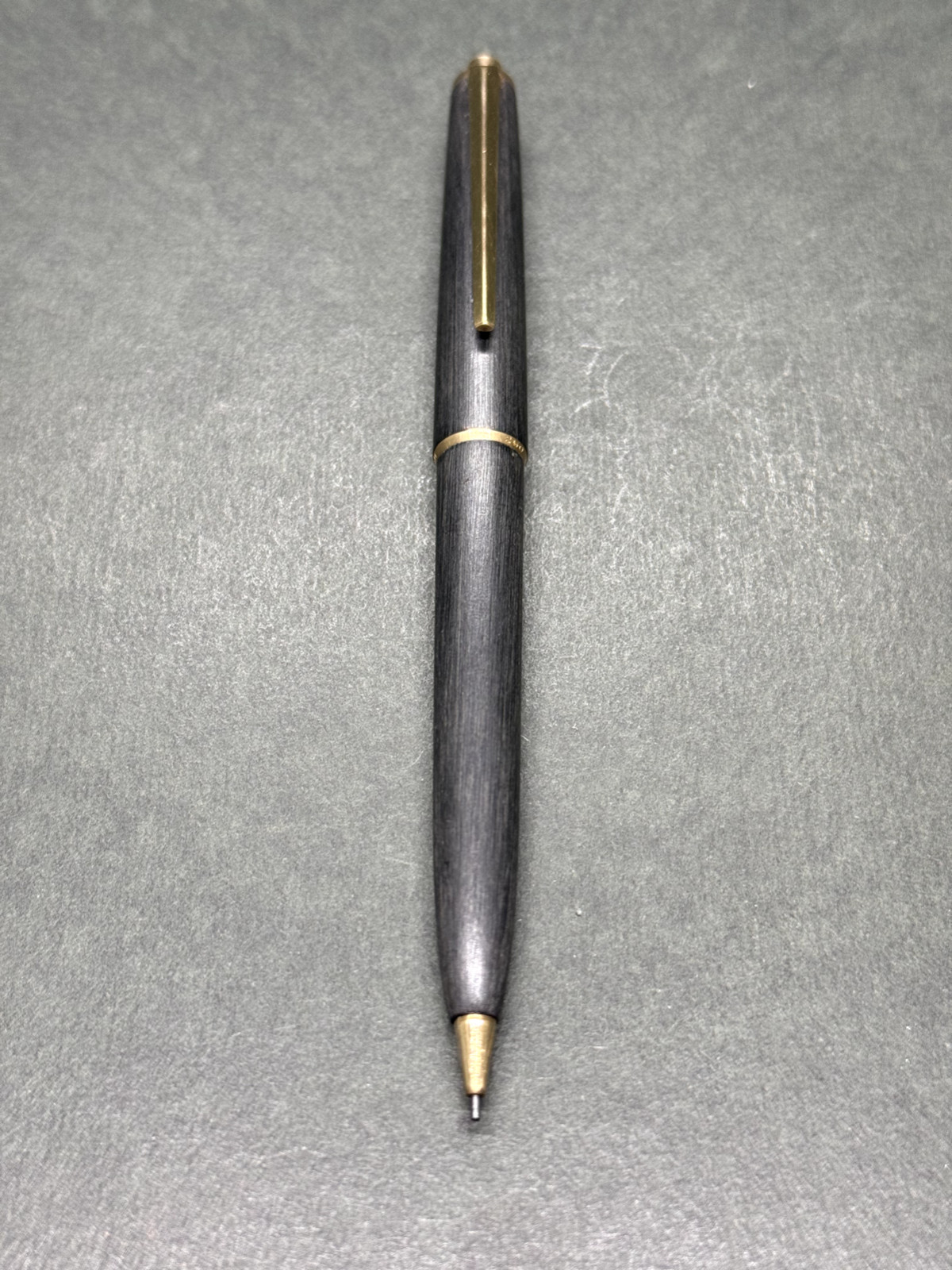 MONTBLANC No.250 Pix Matt-Black Vintage 0.9mm Pusher-Knock Mechanical Pencil