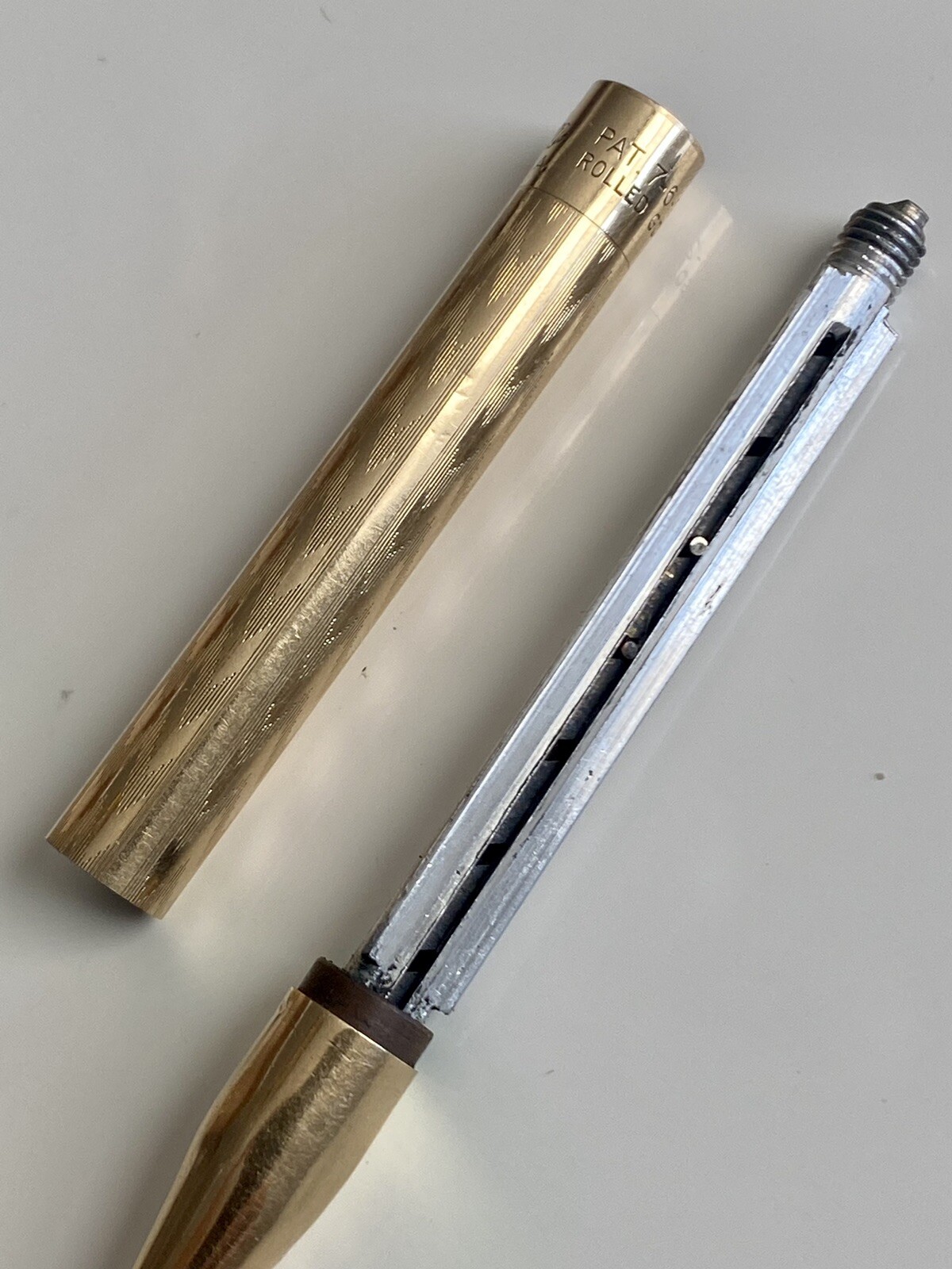 Conklin Gold Ring Top mechanical pencil, Mid 1920s, Model 4VM, VERY RARE!