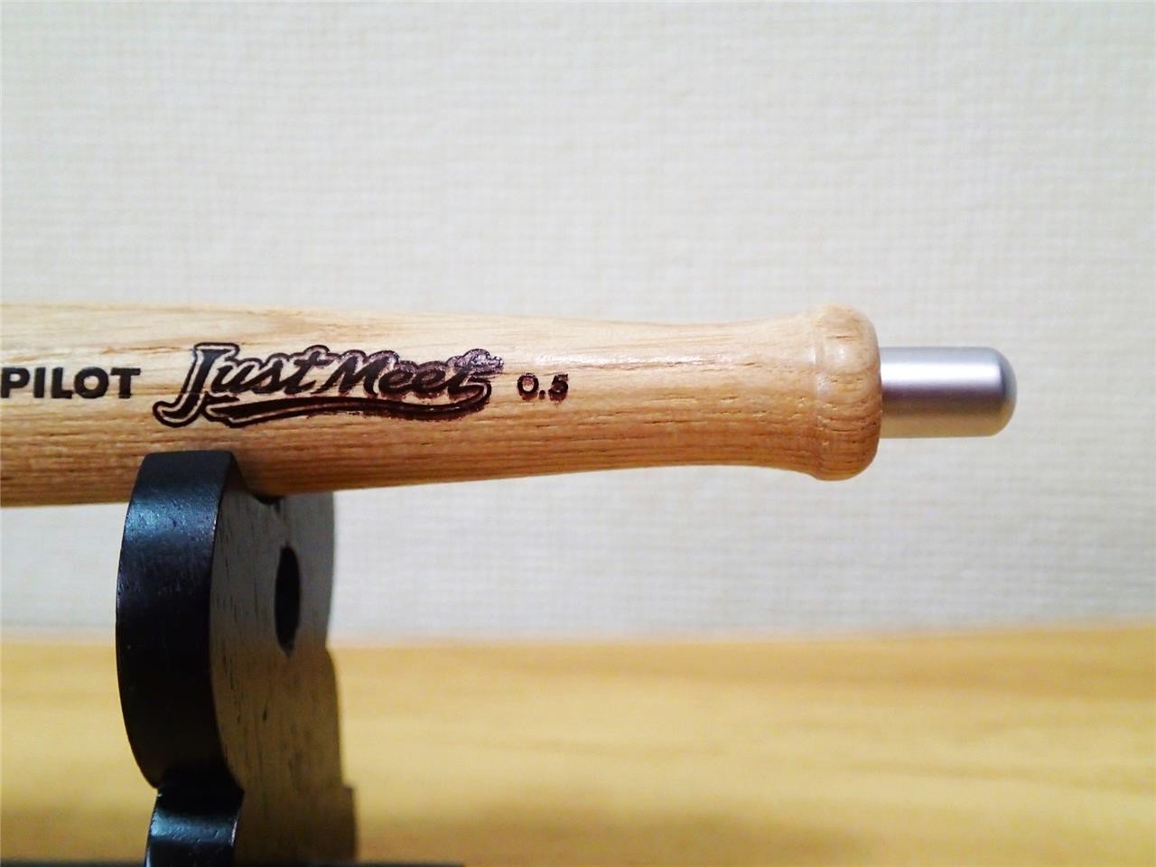 Rare PILOT Dr. Grip Japan Just Meet Wooden Shaft Mechanical Pencil D106t