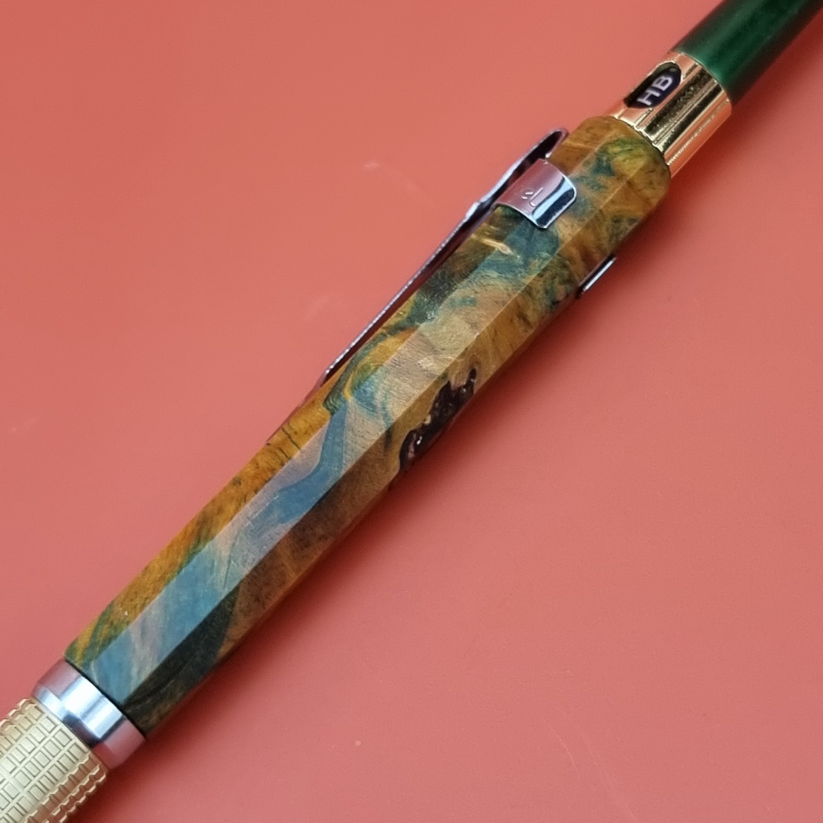 Hand Crafted Pentel PG5 Mechanical Pencil with Octagonal Maple Berl