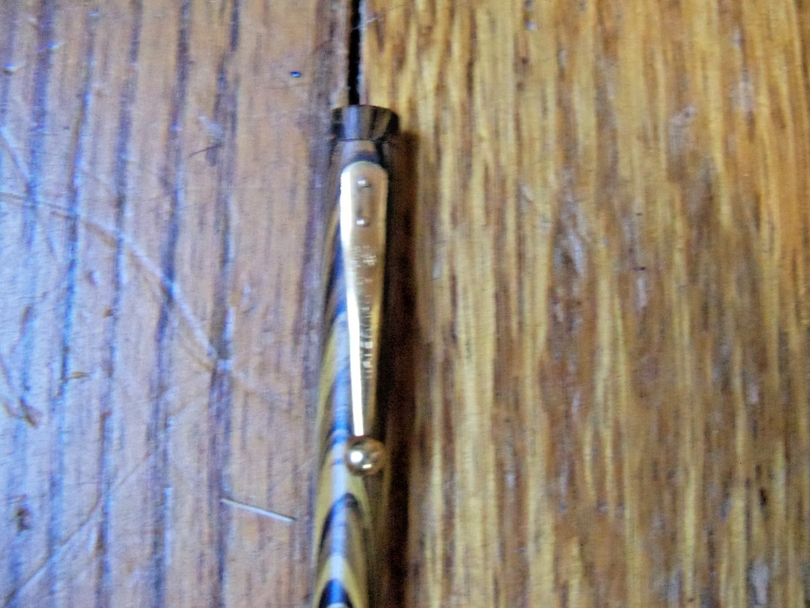 1920’s Waterman Olive Ripple Mechanical Pencil