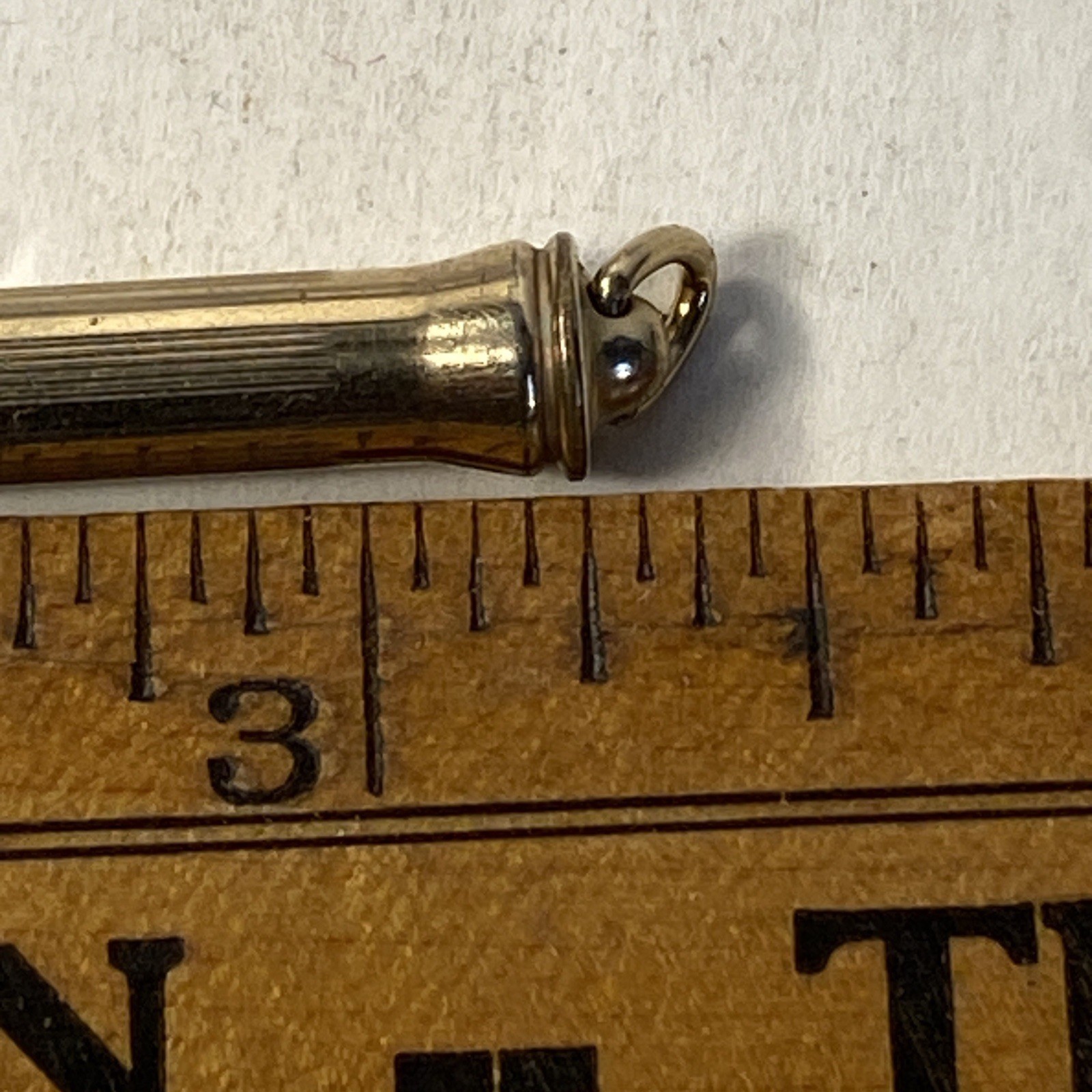 CROSS Mechanical Pencil Vintage Mini 1/30 10K RGP Pendant Golf