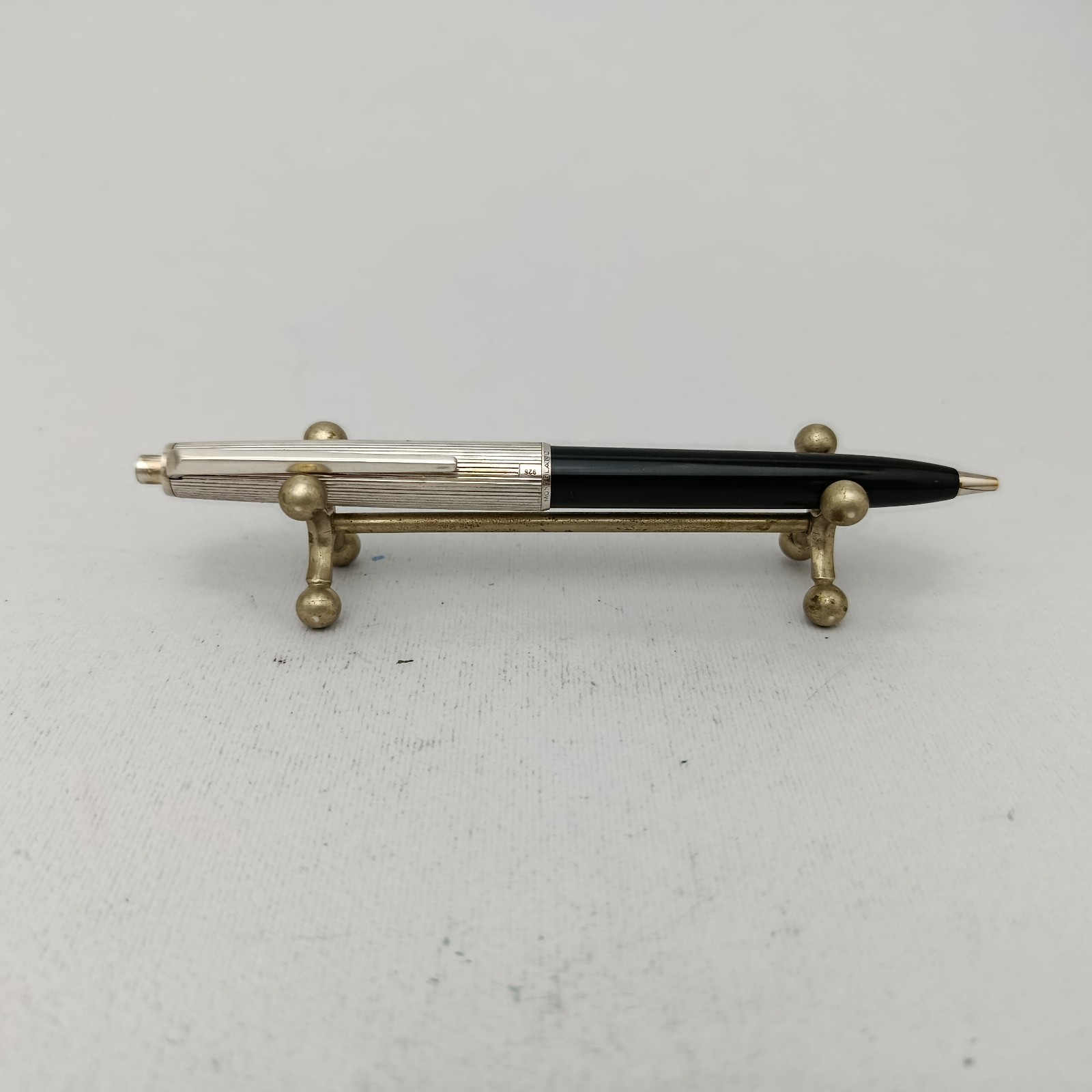 Montblanc No. 166 Sterling Silver 925 Mechanical Pencil 1.18mm Ultra Rare