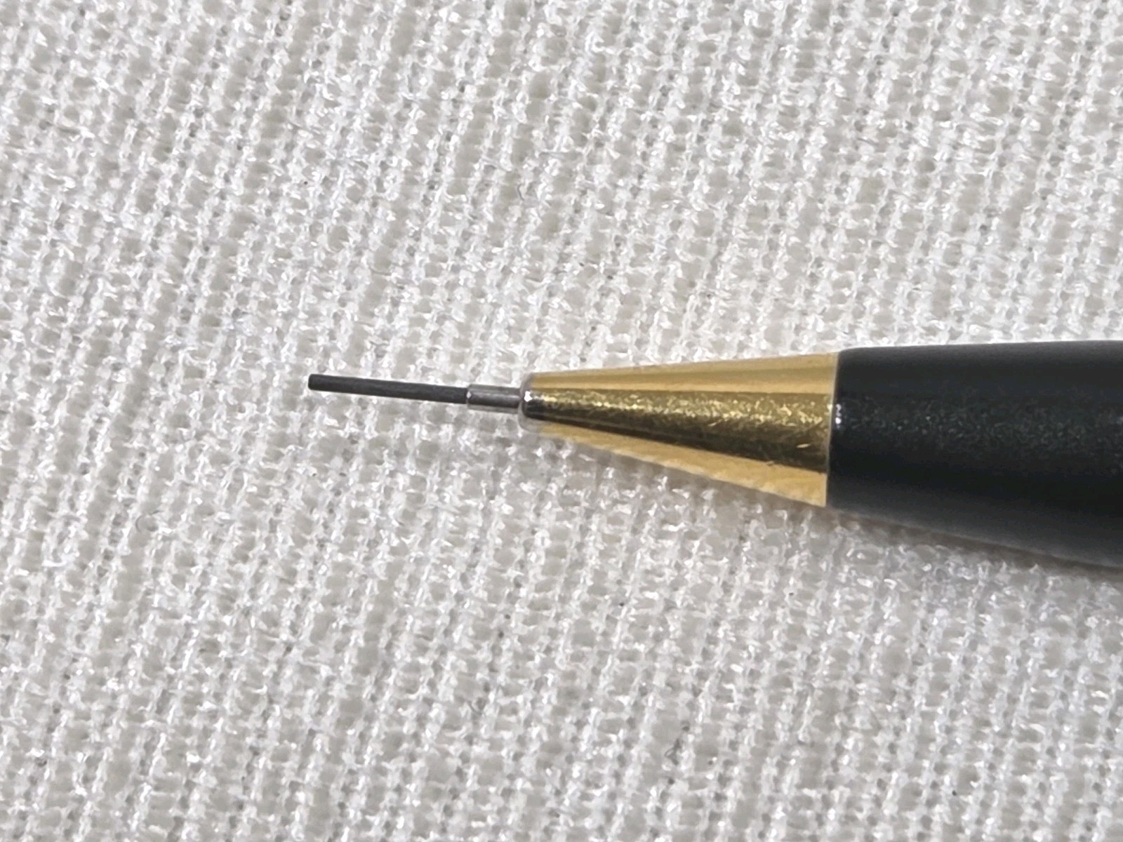 Cross Classic Century Mechanical Pencil 0.7mm Matte Black Gold + Erasers