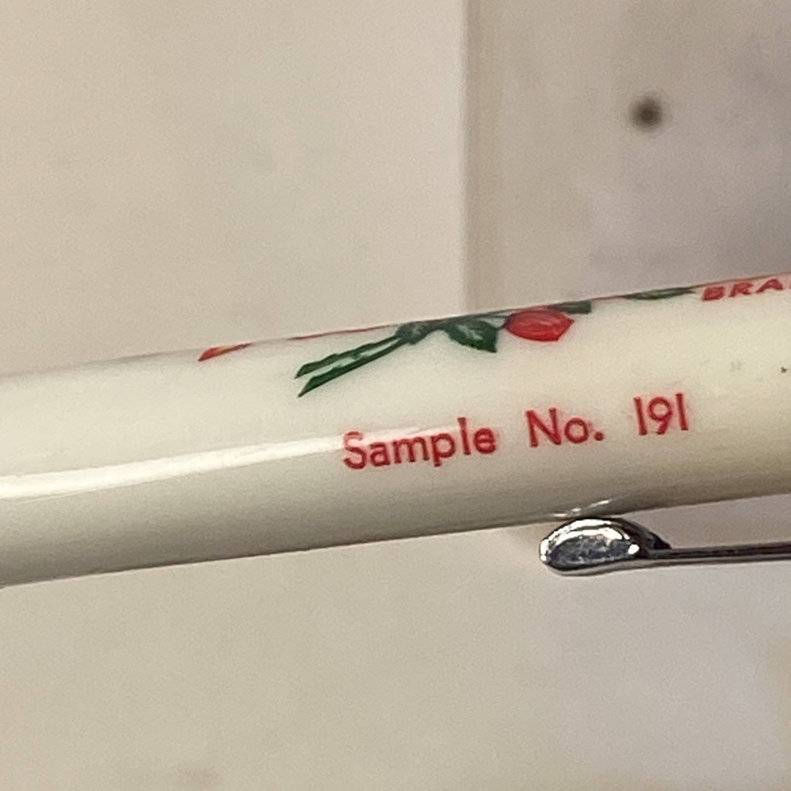 Ritepoint Salesmen Sample 4 Pack Pencils c1950 Floating Chick Bowling Flour 60’s
