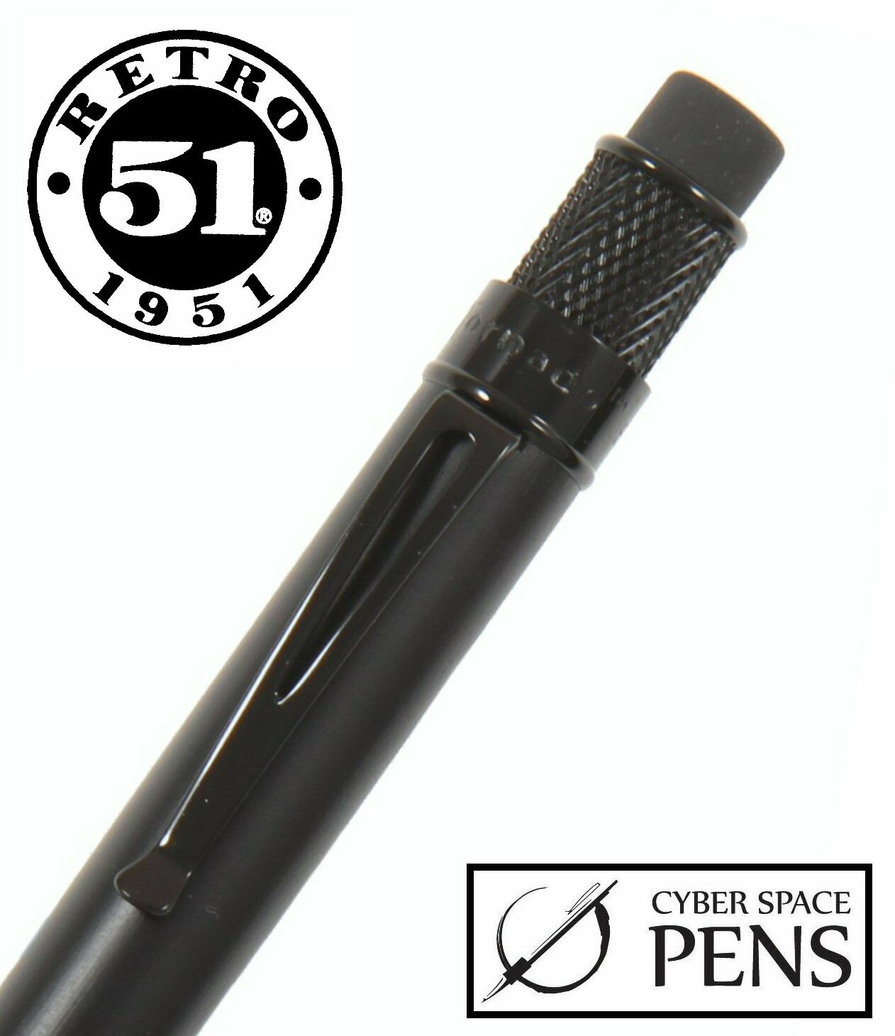 Retro 51 Stealth Vintage Metalsmith 1.15 mm Mechanical Lead Pencil #VRP-1701