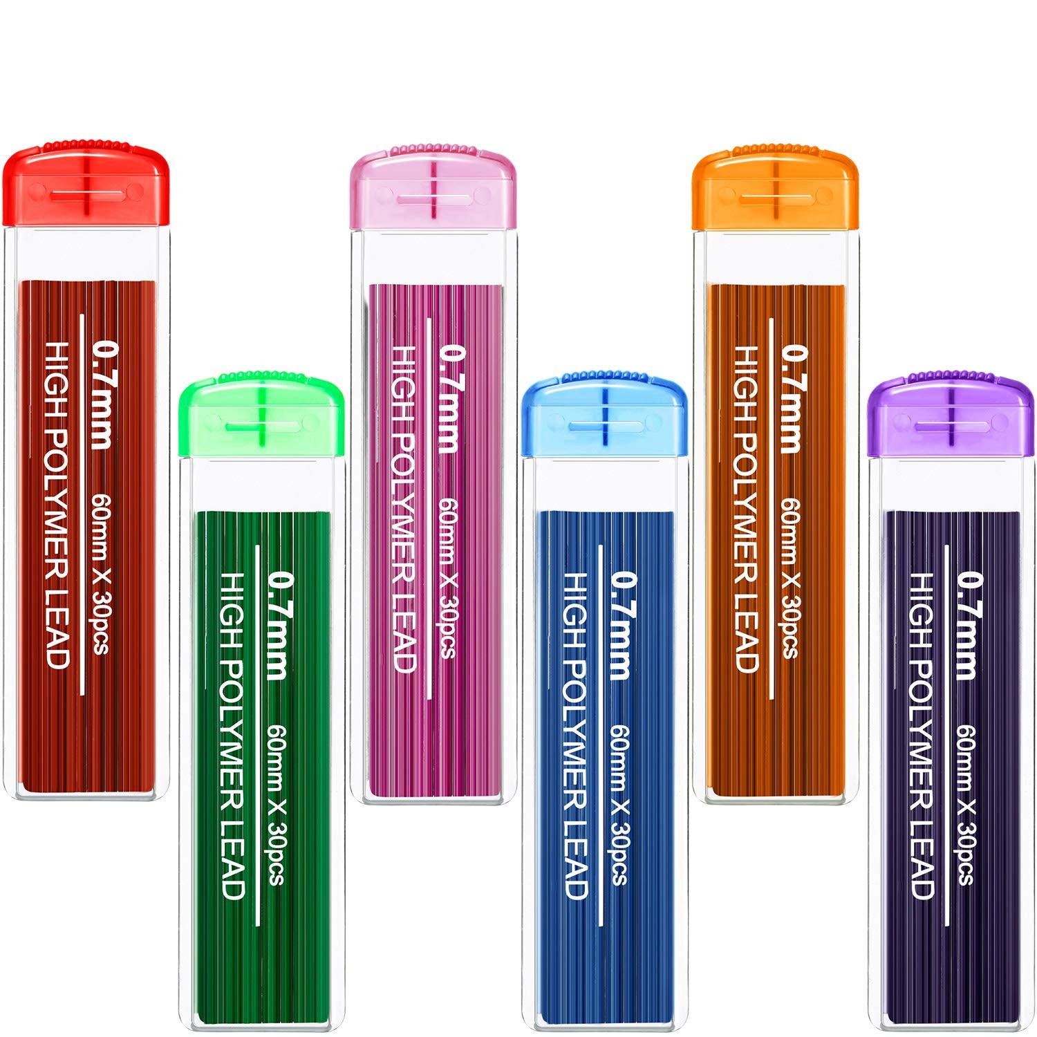 JOVITEC Color Pencil Lead Refills 0.7 mm Mechanical Lead Pencil Refills for H…