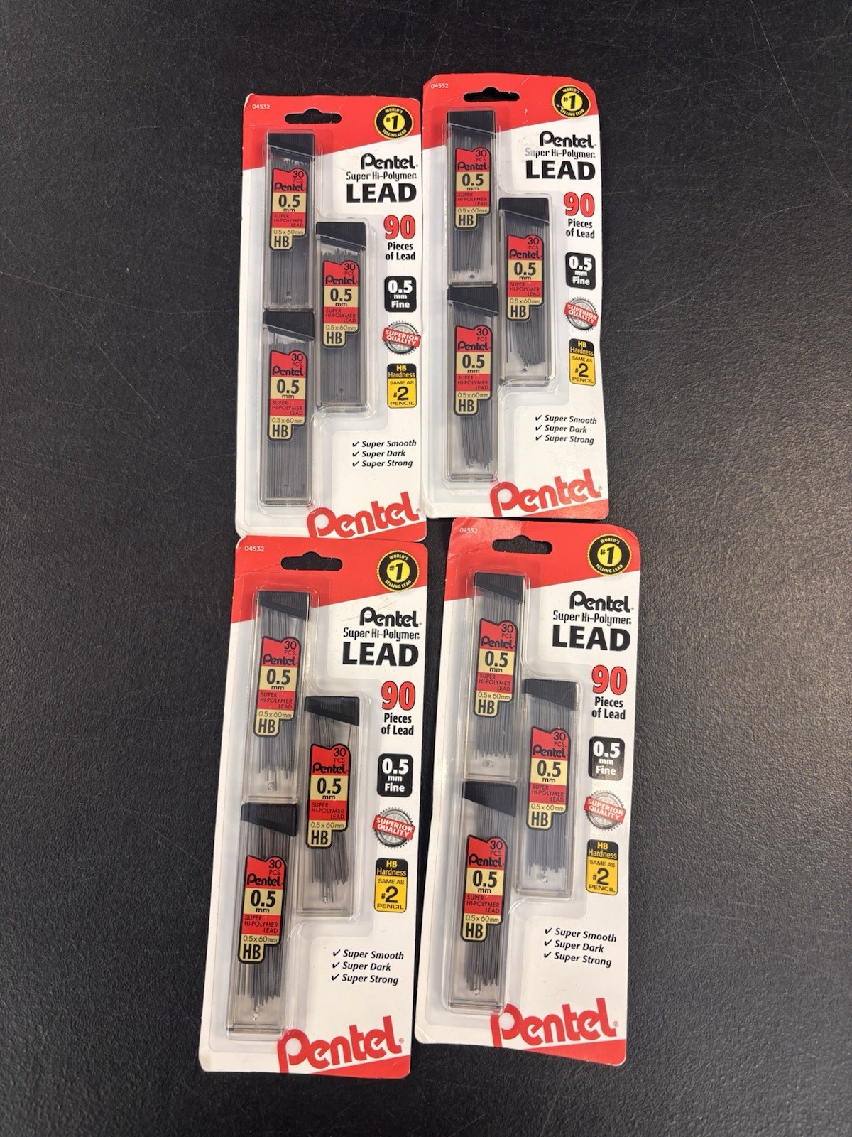 Pentel 0.5mm Lead 360 Pieces