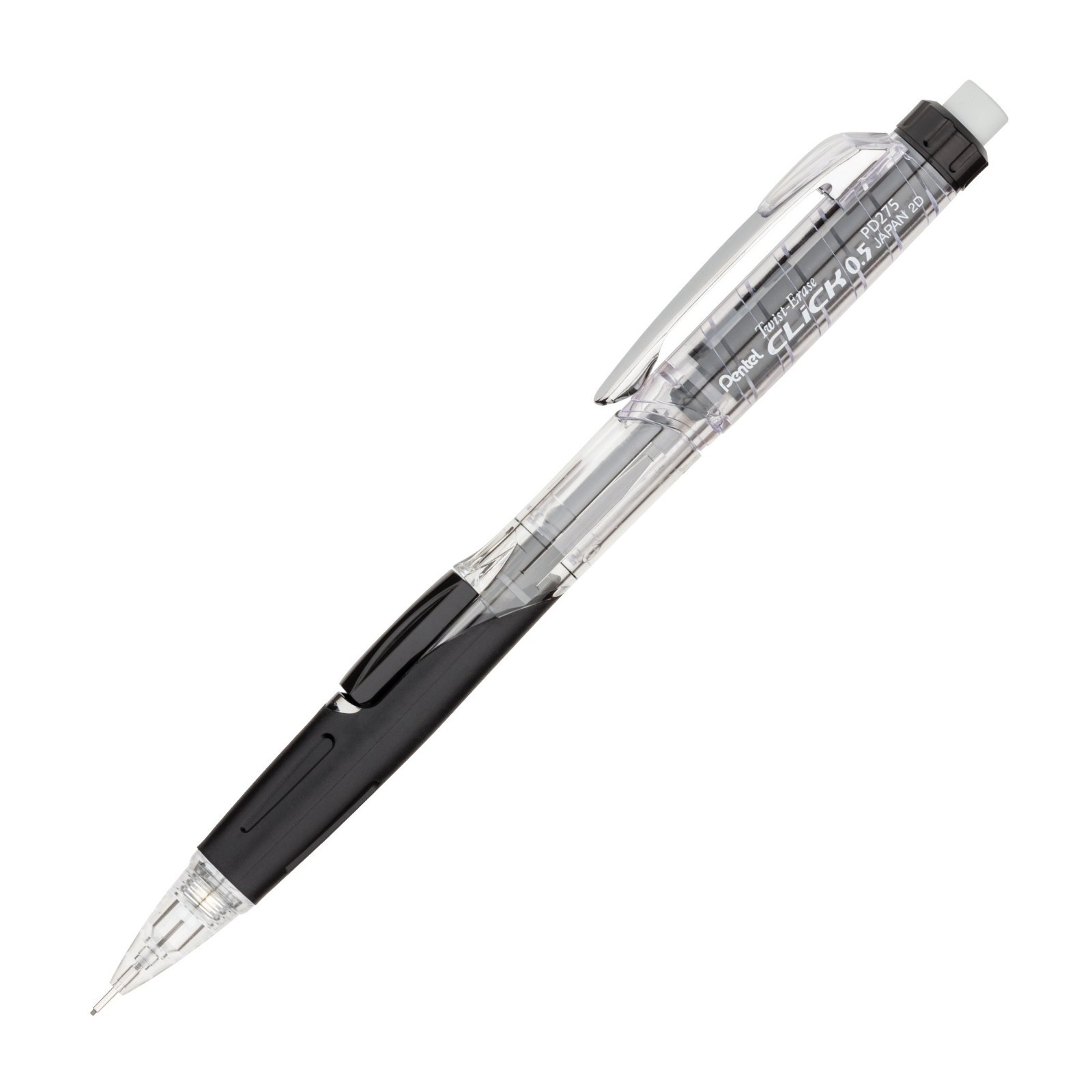 Twist-Erase Click Mechanical Pencils, 0.7mm, Assorted Colors, Box of 12