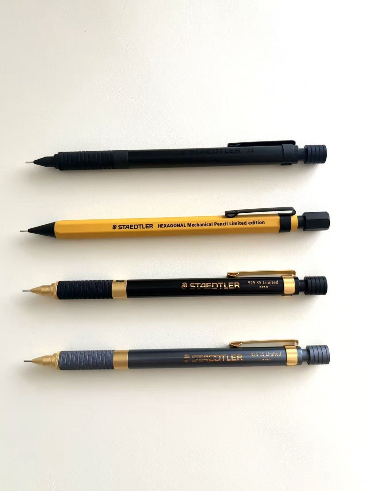 STAEDTLER 925 35 & LoFt Hexagonal Limited Drafting Pencil Set of 4 Japan