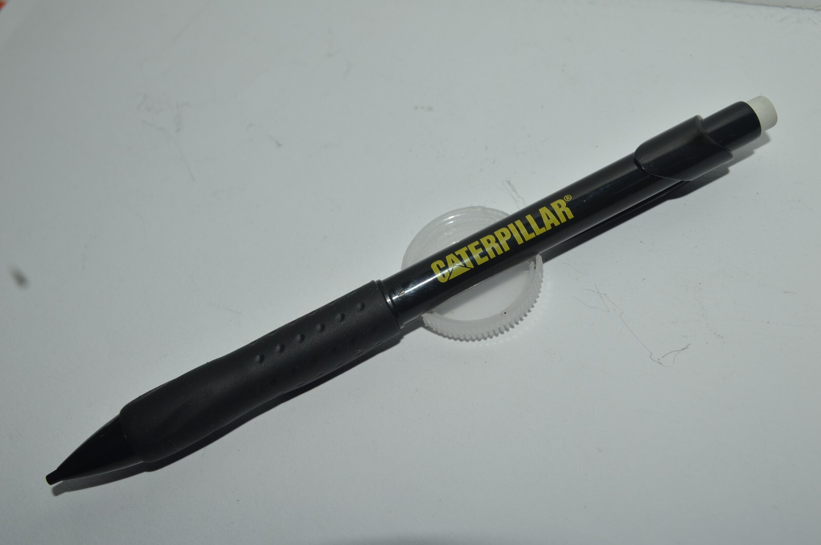CATERPILLAR Automatic Pencil Clicker Promotional 0.7mm Black Ergonomic Grip Test