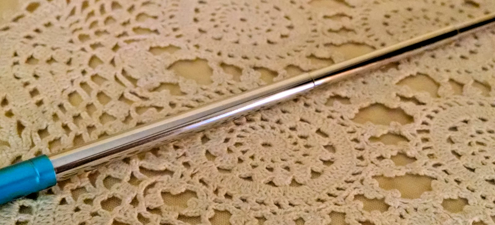 AutoPoint Mechanical Pencil Extendable Pointer AJ OJ Vintage Japan Metallic Blue